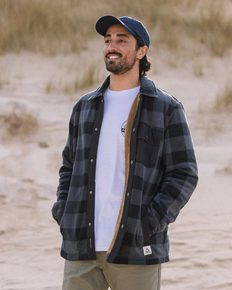 PASSENGER FIRELIGHT SHERPA LINES OVERSHIRT Fleecejacken & Pullover PASSENGER