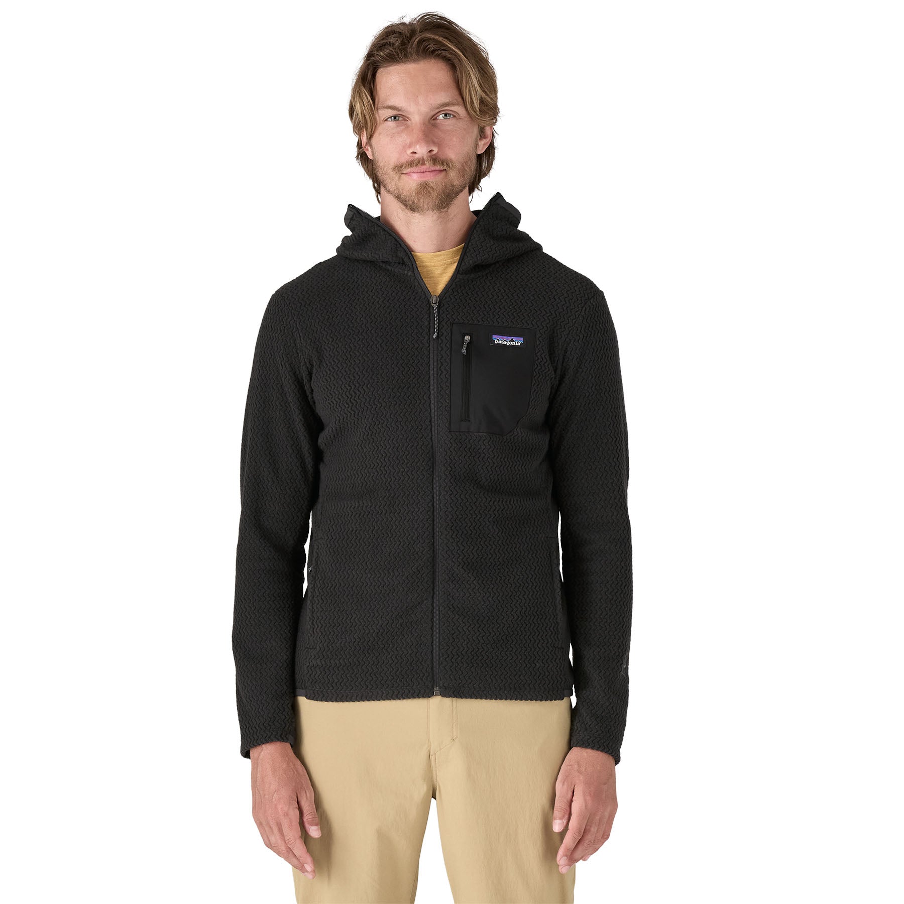 PATAGONIA M's R1 Air Full-Zip Hoody BLK-6 Wanderjacken PATAGONIA