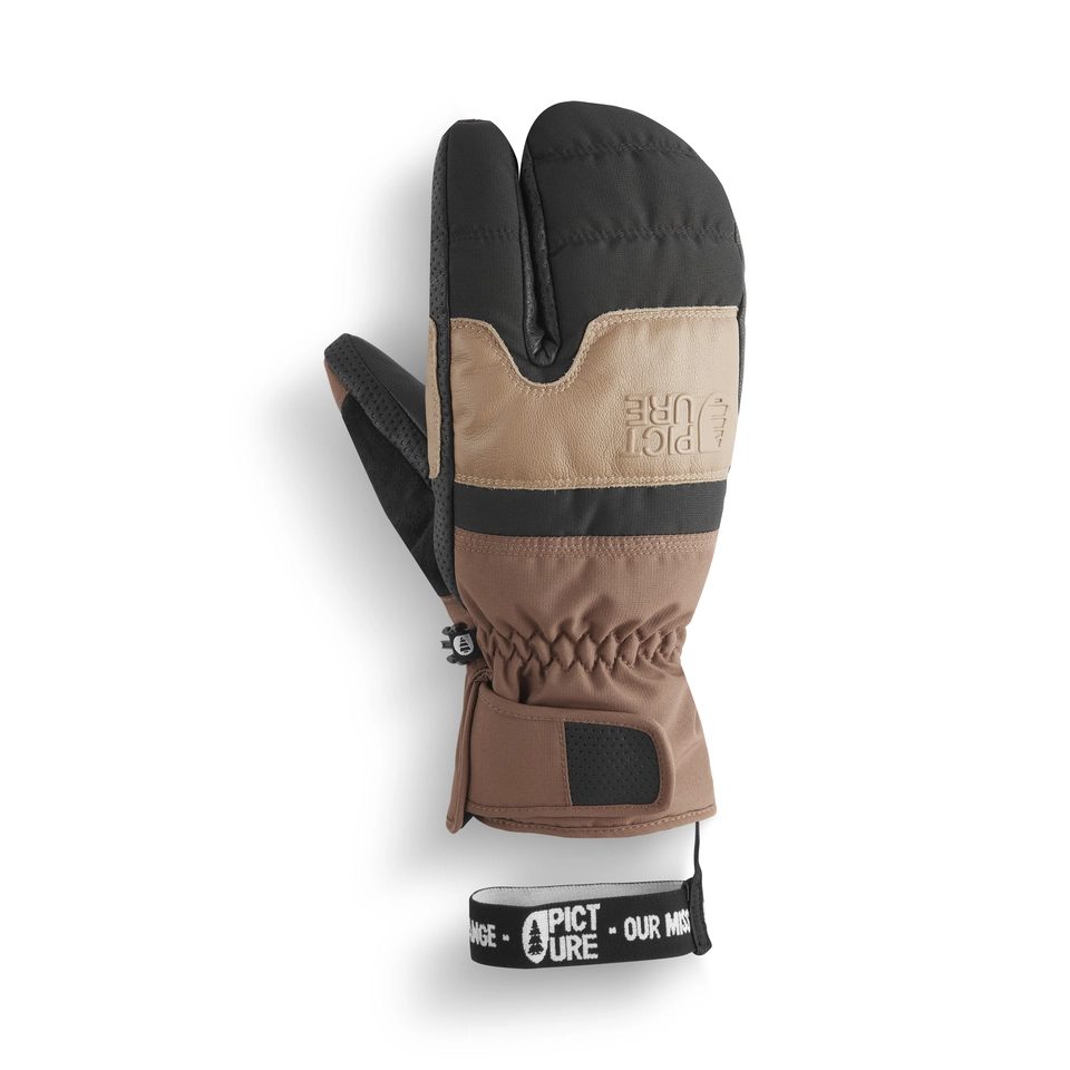 PICTURE SPARKS LOBSTER MITTS Ski- & Snowboardhandschuhe PICTURE COCOA BROWN 8