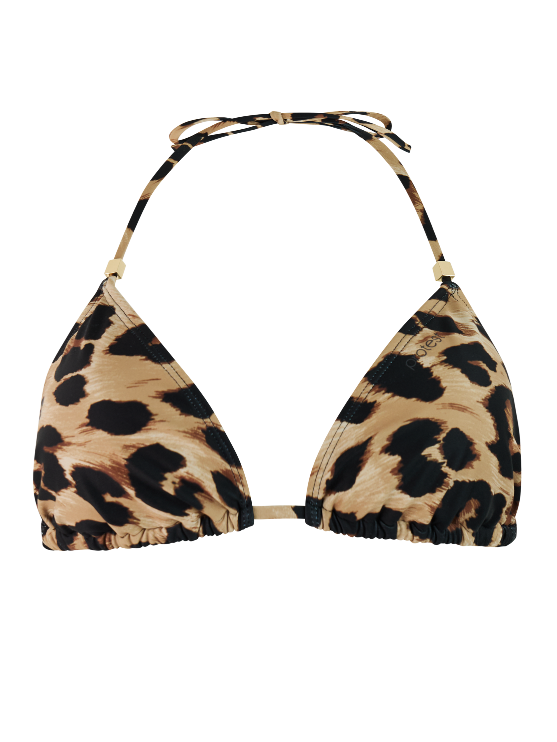 PROTEST MIXAles Triangle bikini top Bikini PROTEST Fudgecamel 34