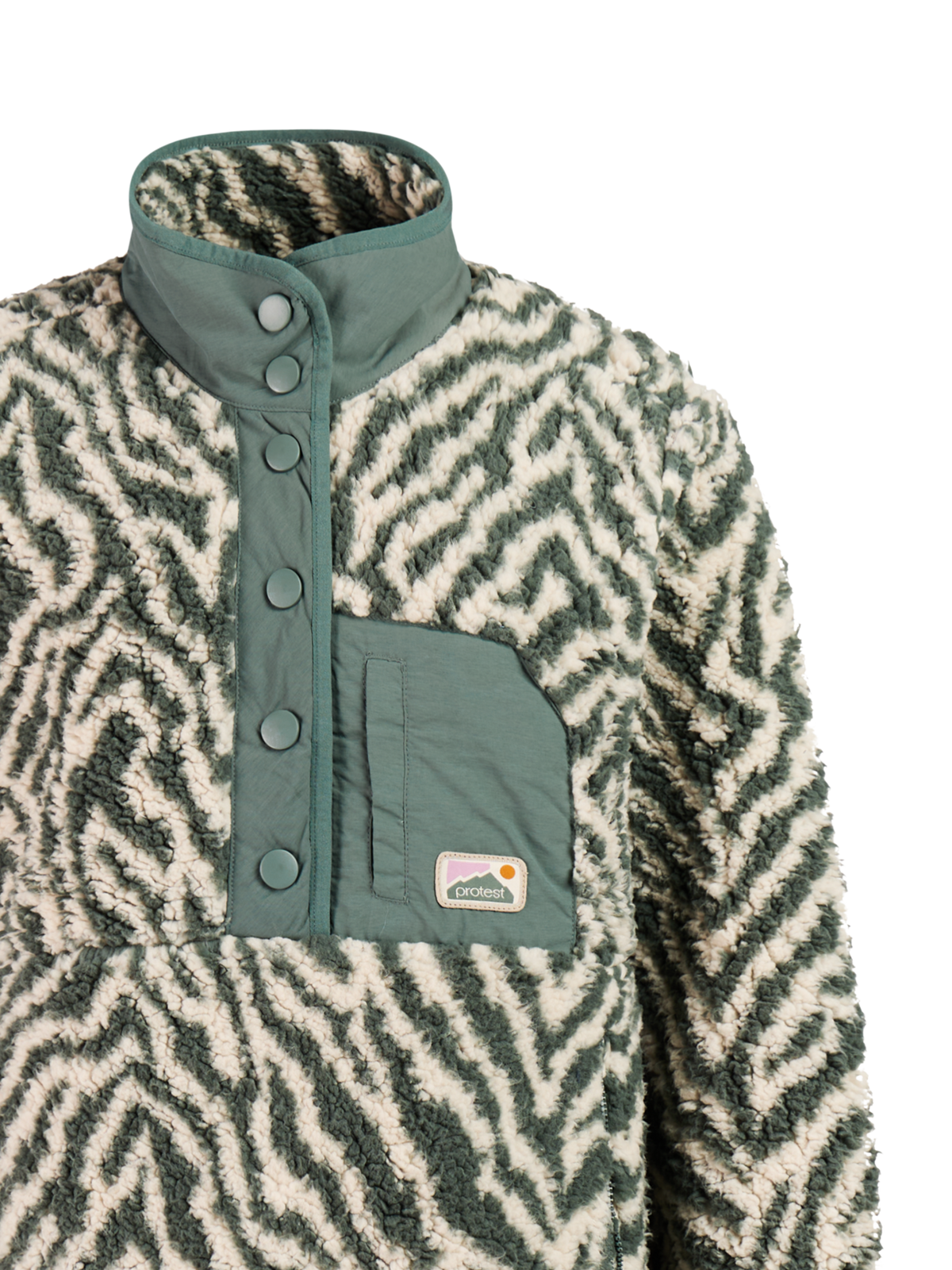PROTEST PRTJosey 1/4 button top Freizeitpullover PROTEST
