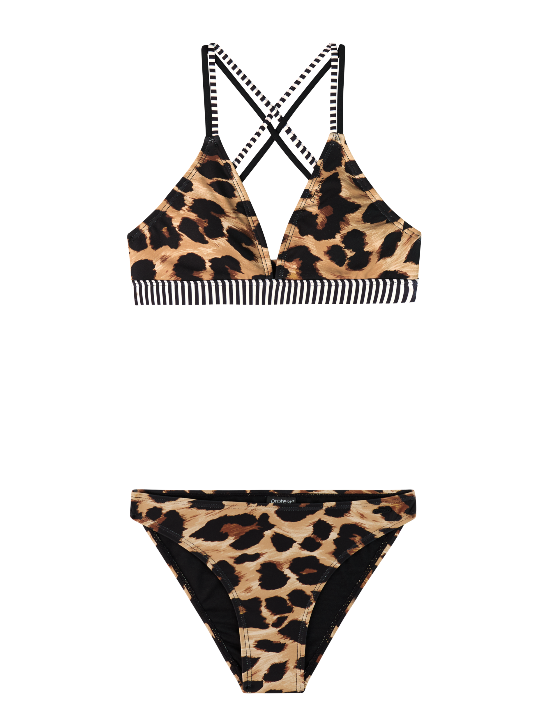 PROTEST PRTSuzana JR Triangle bikini Bikini PROTEST Fudgecamel 116