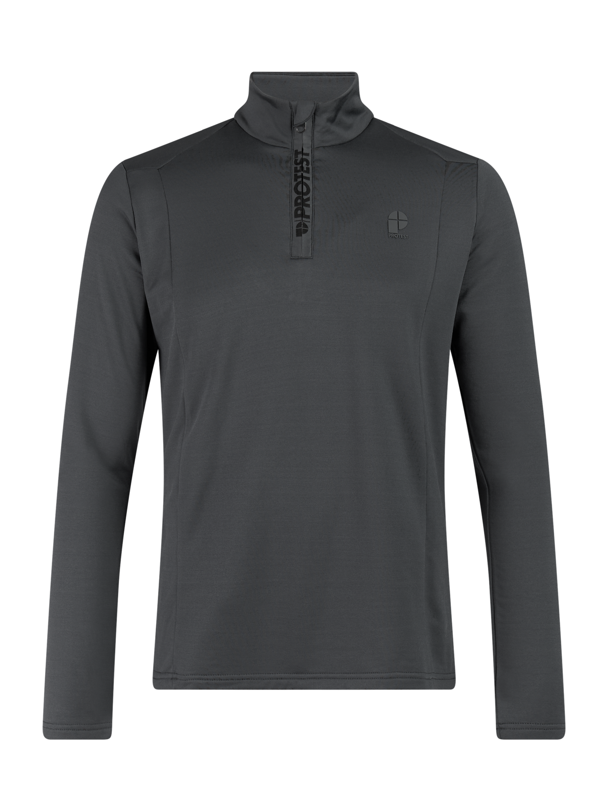 PROTEST REWILL 1/4 zip active top Skifleece PROTEST BasaltGrey S