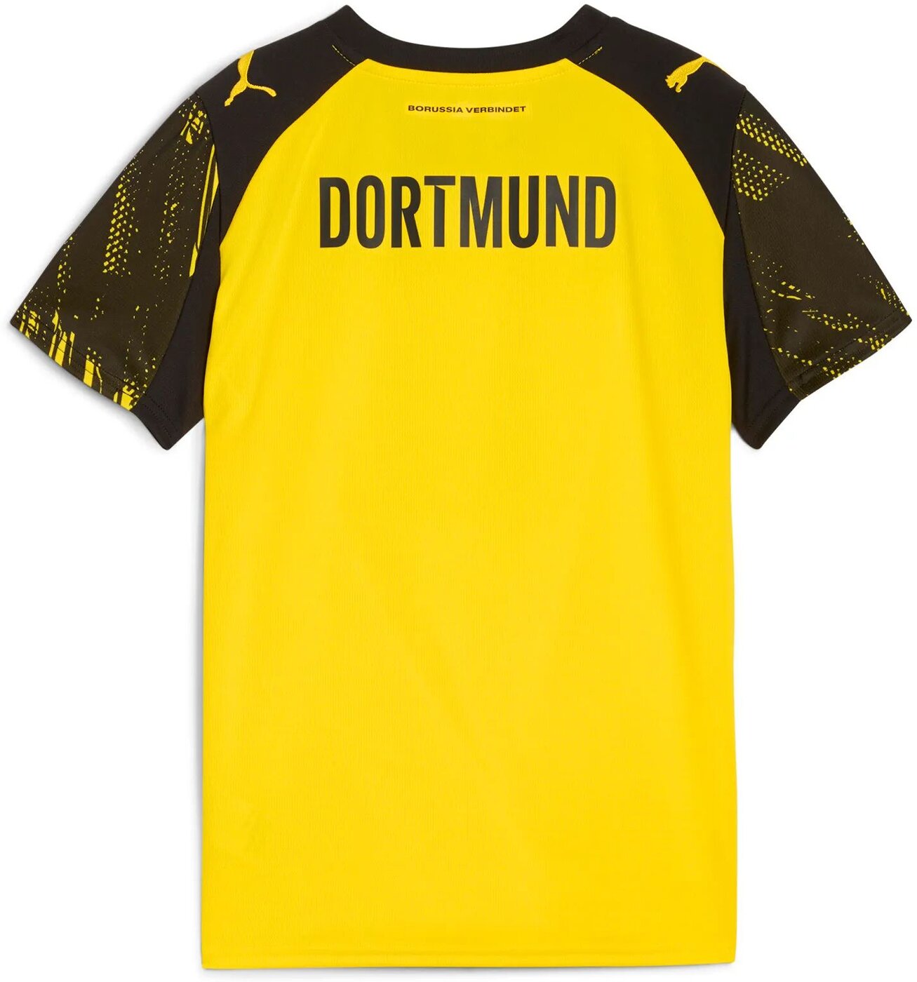 PUMA BVB Home Jersey Replica Jr with Sponsor Fußballoberteile PUMA