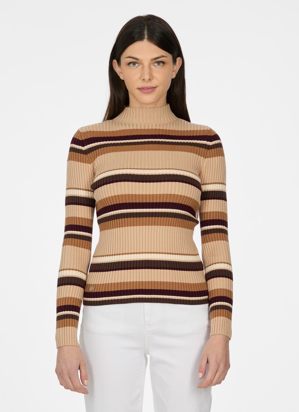 RAGWEAR Millena Stripes Freizeitpullover RAGWEAR 8010 Light Combo XS