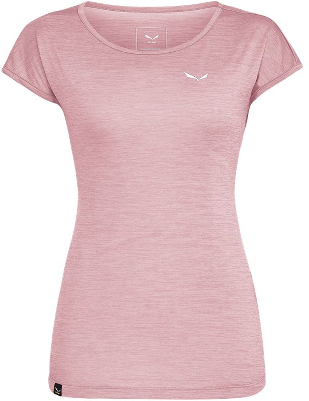 SALEWA PUEZ MELANGE DRY W S/S TEE Wandershirts /-hemden SALEWA 6595 zephyr melange 42