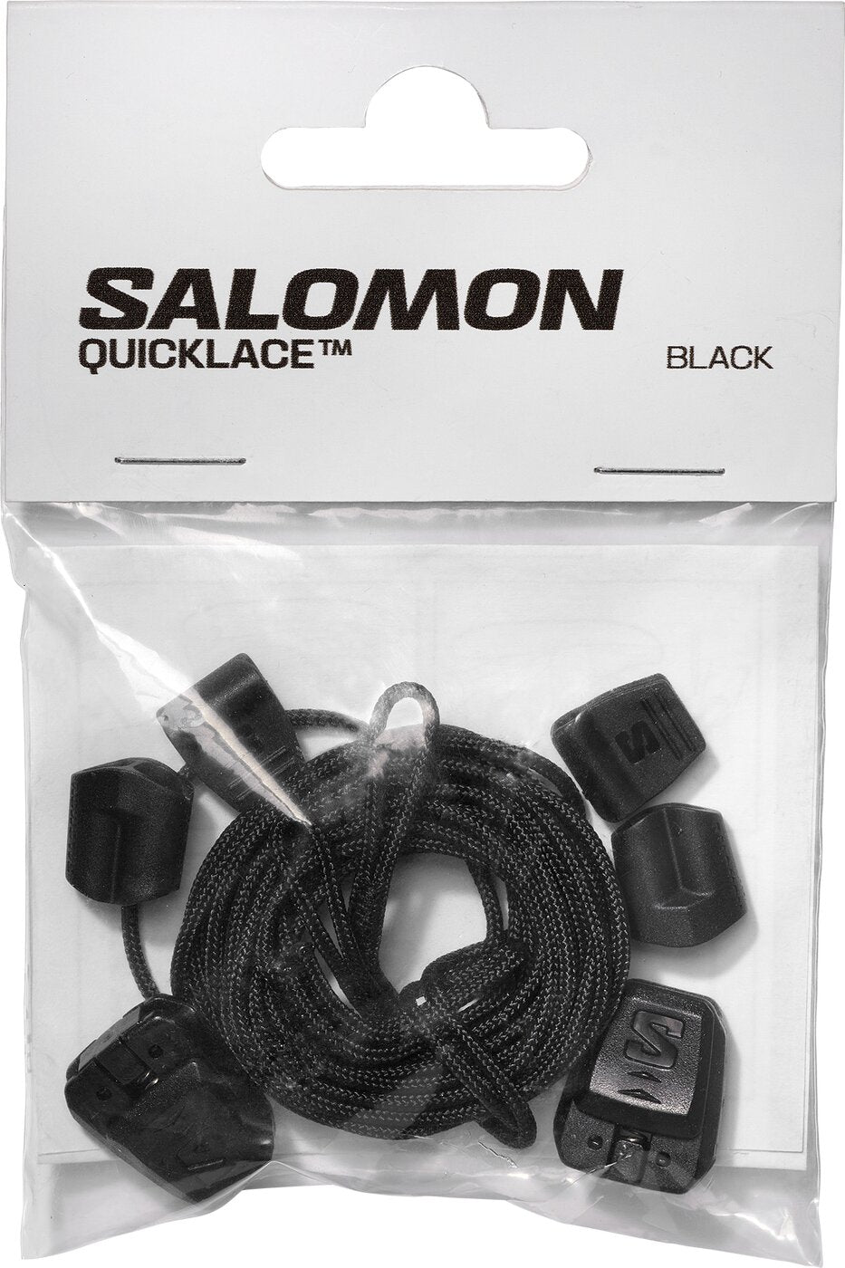 SALOMON QUICKLACE KIT Black Wanderzubehör SALOMON Black/ -