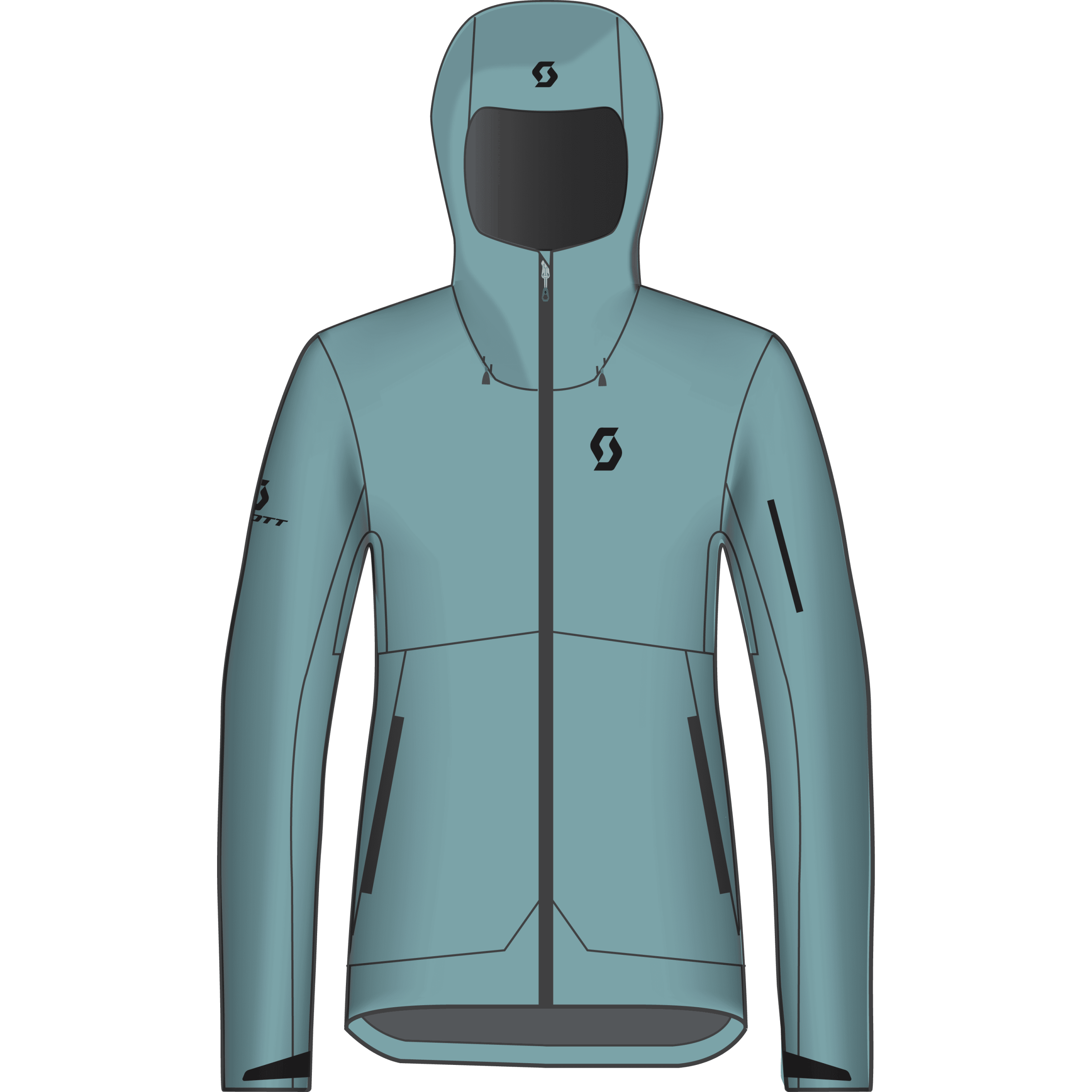 SCOTT SCO Jacket W's Explorair 3L Skijacken SCOTT 8138 S