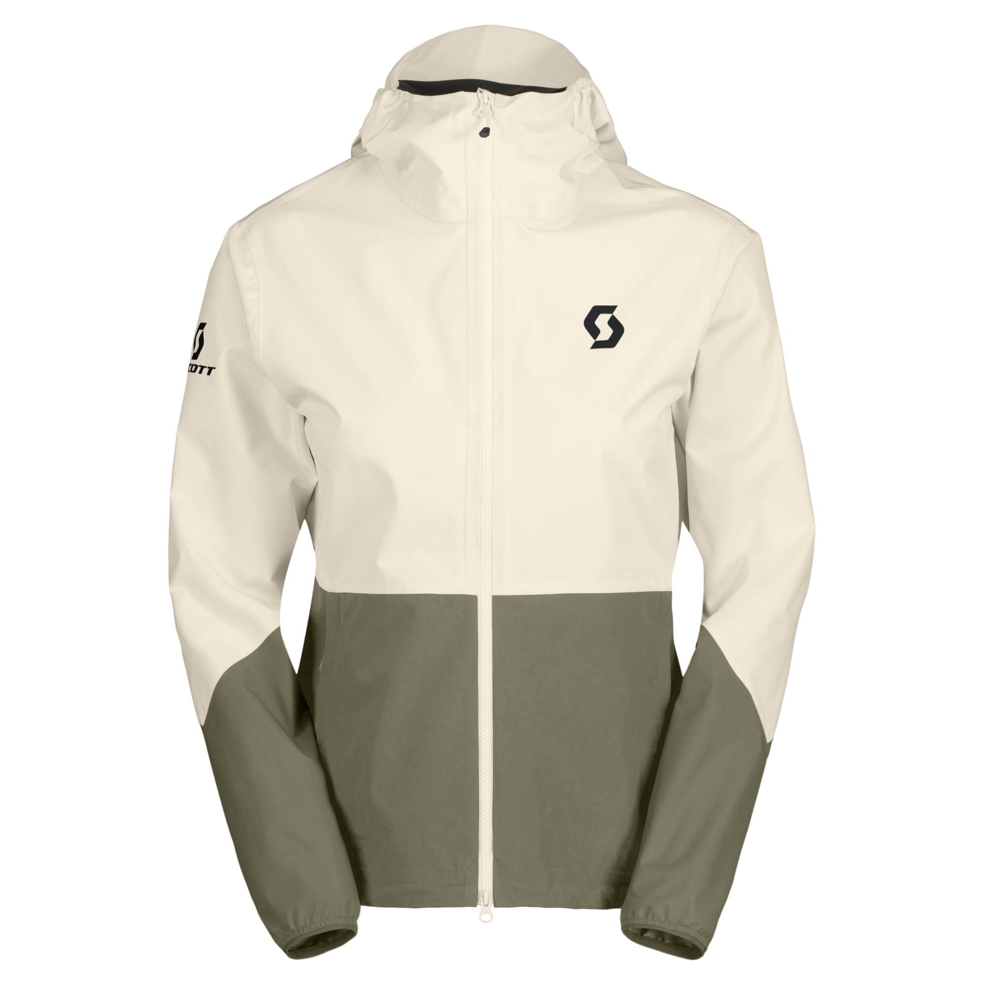 SCOTT SCO Jacket W's Explorair Light Dryo 2.5L Wanderjacken SCOTT cotton white/hay green S