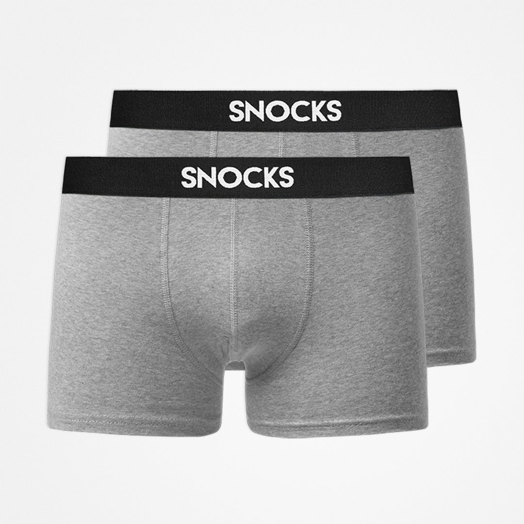 SNOCKS Boxershorts mit Logo Unterhosen SNOCKS Black S