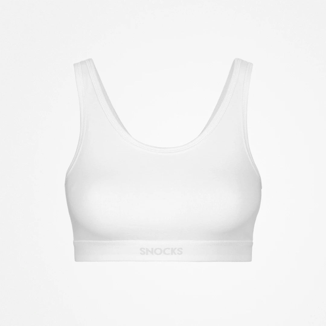 SNOCKS Soft Bra Women, 1pcs SNOCKS White XS