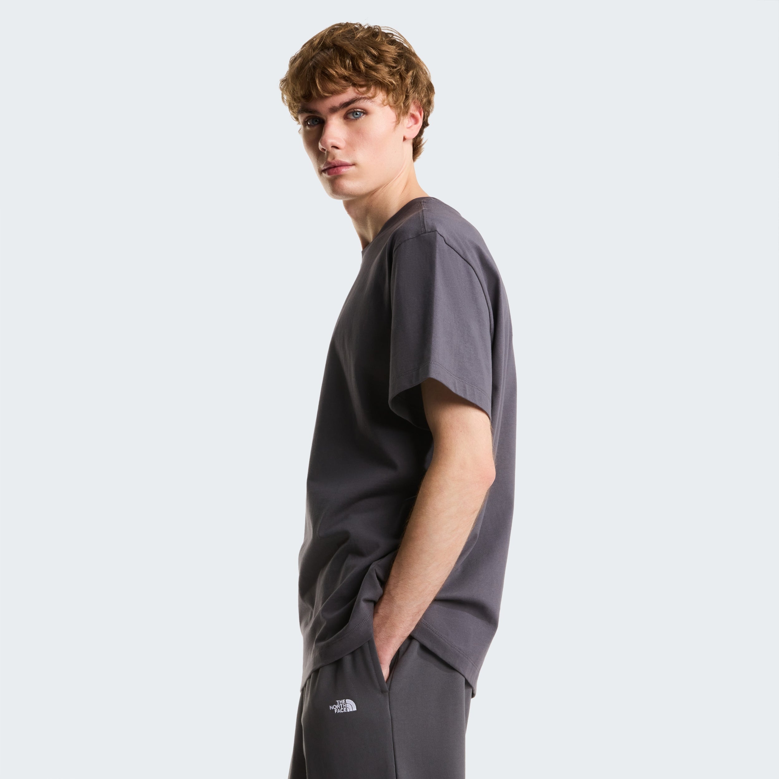 THE NORTH FACE M ESSENTIAL CENTER LOGO RELAXED SHORT SL Freizeitshirts /-hemden THE NORTH FACE