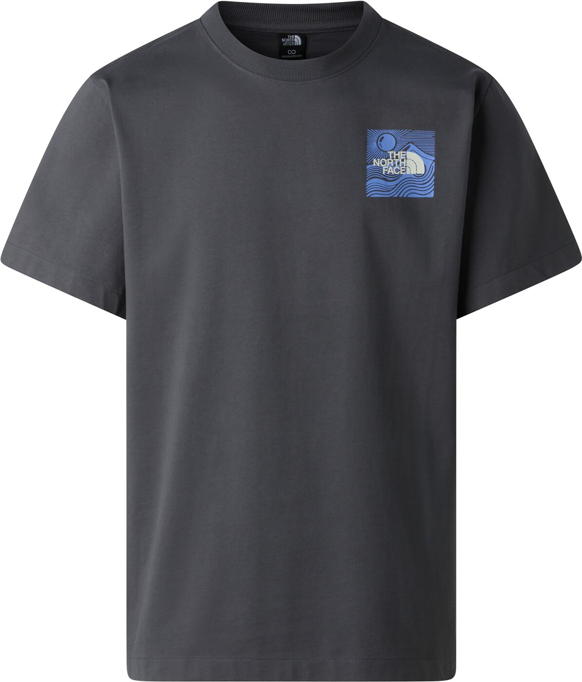 THE NORTH FACE M MOUNTAIN ESCAPE RELAXED SHORT SLEEVE T Freizeitshirts /-hemden THE NORTH FACE Anthracite Grey S