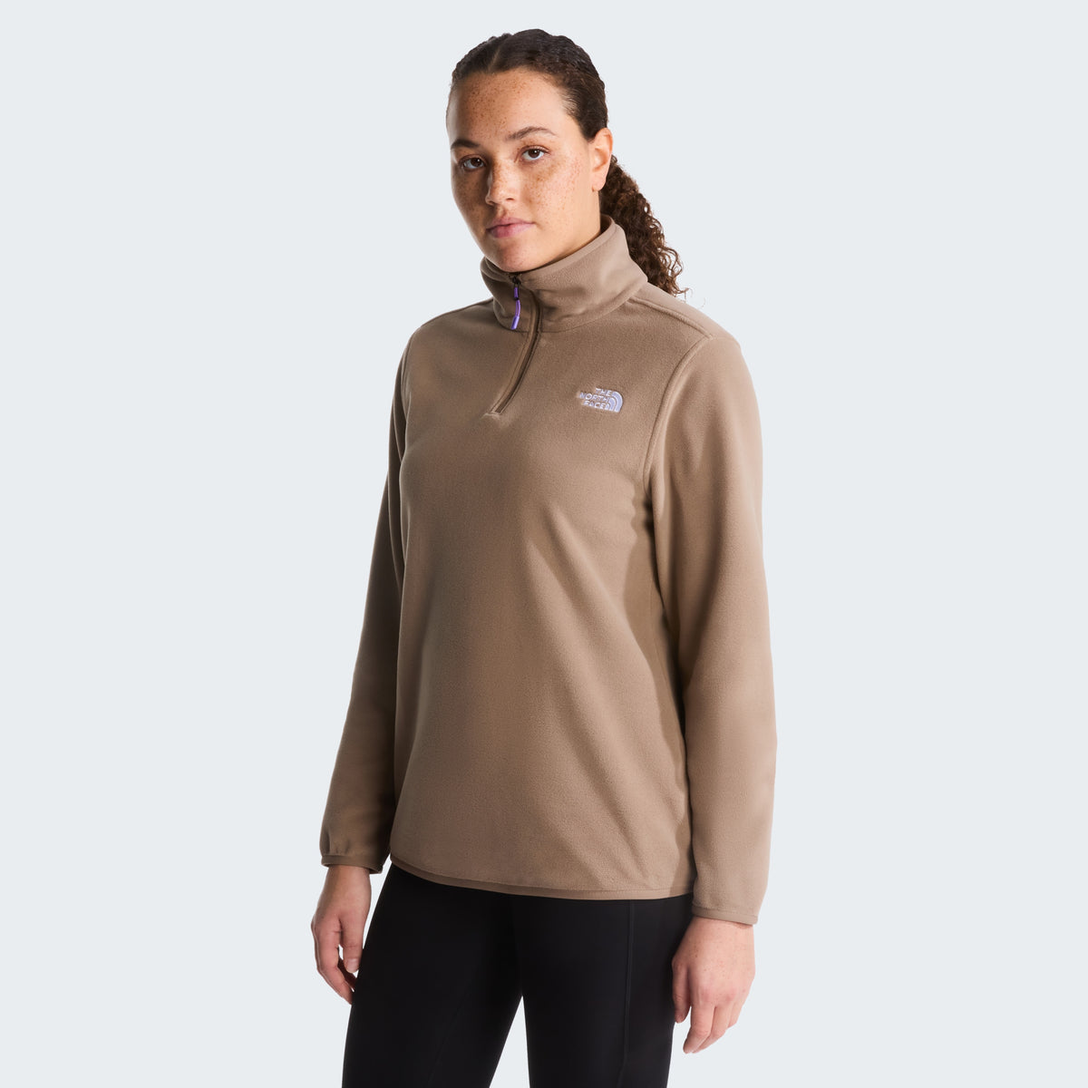 THE NORTH FACE W GLACIER FLEECE 1/4 ZIP JACKET Wanderjacken THE NORTH FACE