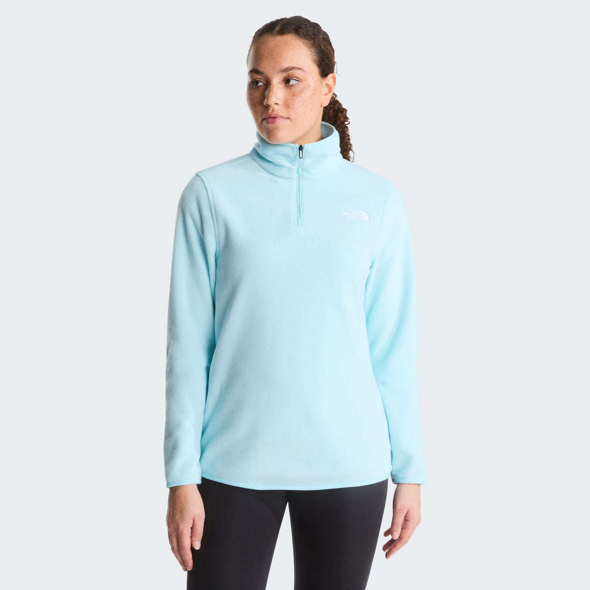 THE NORTH FACE W GLACIER FLEECE 1/4 ZIP JACKET Wanderjacken THE NORTH FACE