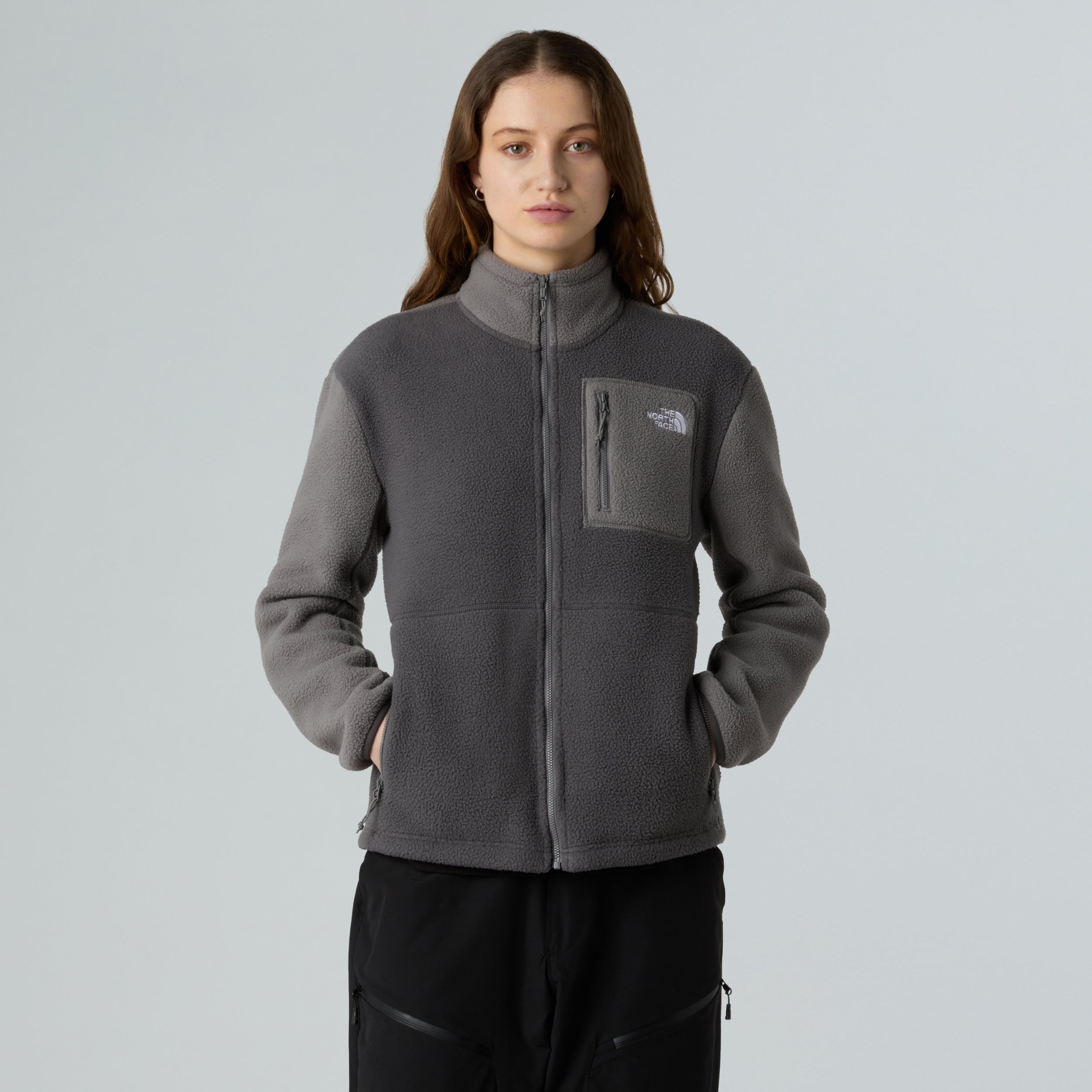 THE NORTH FACE W YUMIORI FULL ZIP Wanderjacken THE NORTH FACE Anthracite Grey/Smoked S