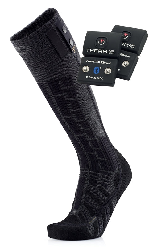 THERM-IC SET ULTRA WARM COMFORT SOCKS S.E.T Skisocken THERM-IC schwarz/grau 37