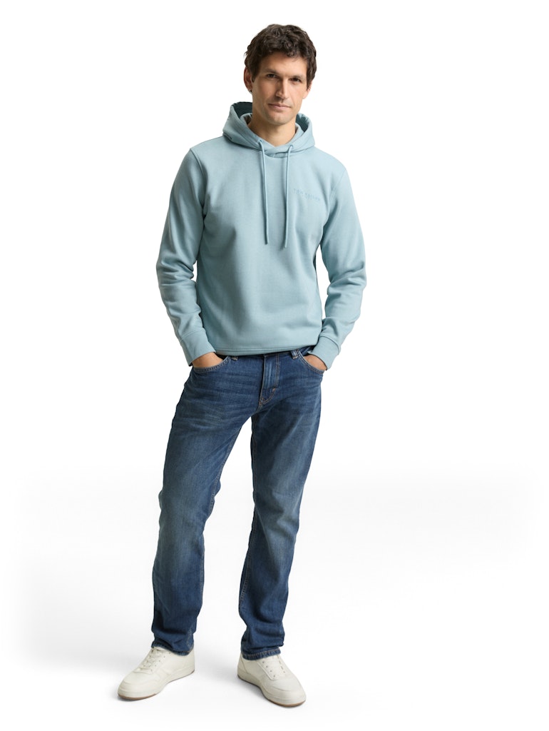 TOM TAILOR CASUAL MEN basic hoodie Freizeitpullover TOM TAILOR CASUAL MEN