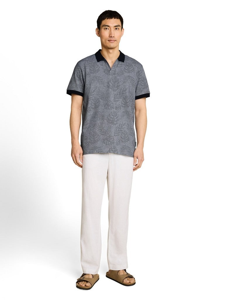 TOM TAILOR CASUAL MEN jaquard polo Freizeitshirts /-hemden TOM TAILOR CASUAL MEN