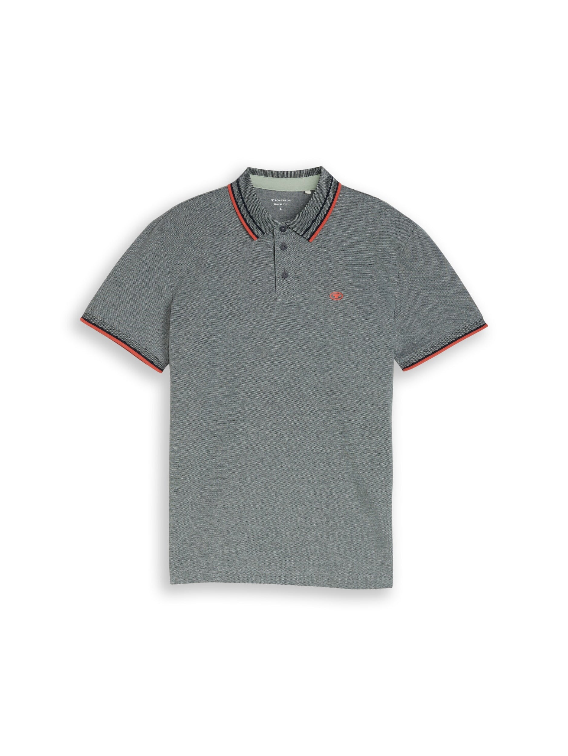 TOM TAILOR CASUAL MEN Printed polo Freizeitshirts /-hemden TOM TAILOR CASUAL MEN 40049 M