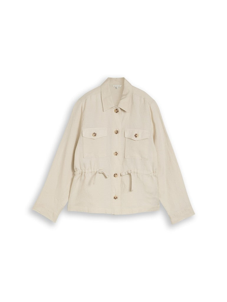 TOM TAILOR CASUAL WOMEN Blazer Jacket with linen Freizeitjacken TOM TAILOR CASUAL WOMEN 29517 34