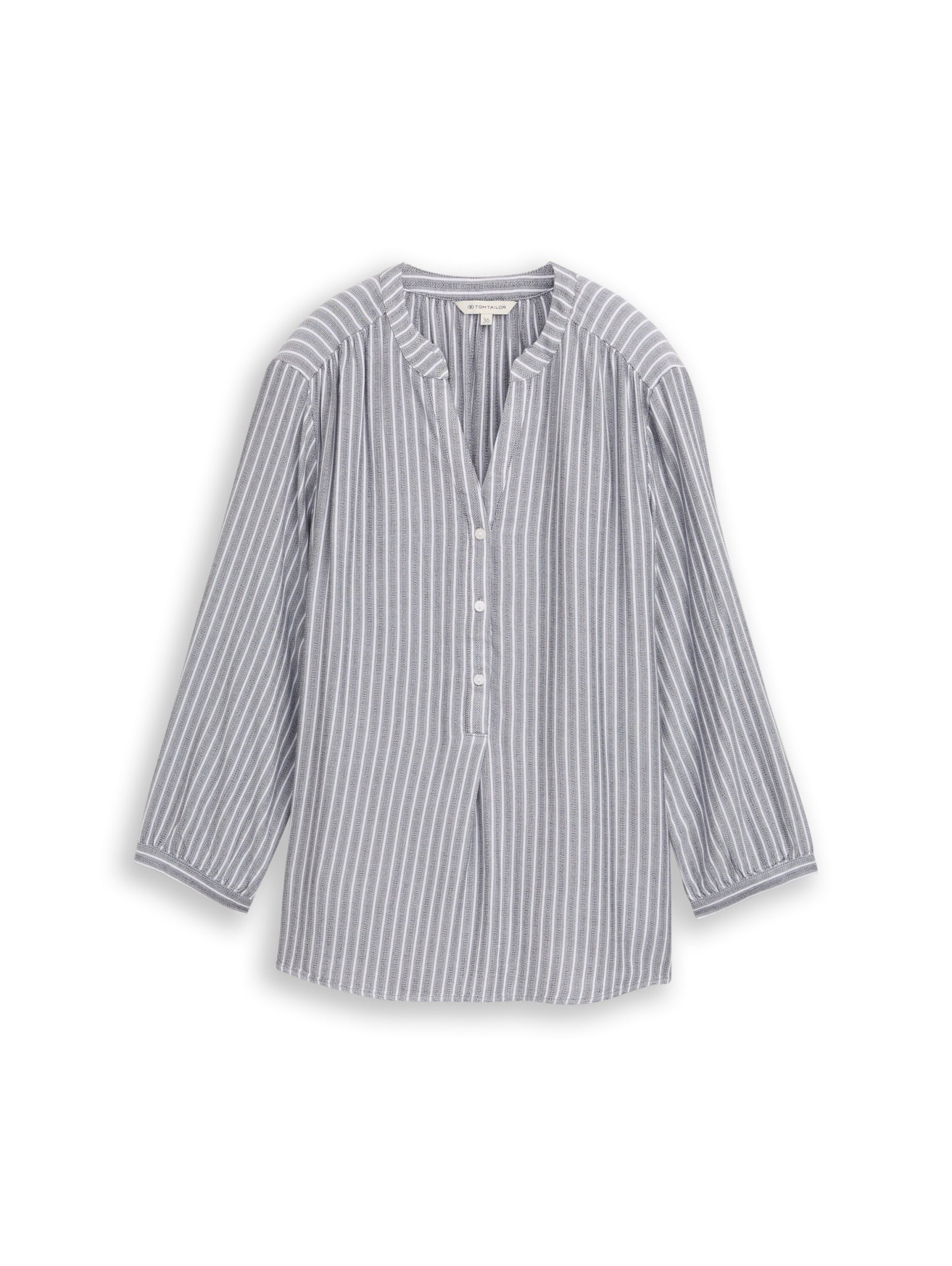 TOM TAILOR CASUAL WOMEN blouse feminine with dobby str Freizeitshirts /-blusen TOM TAILOR CASUAL WOMEN 40076 36