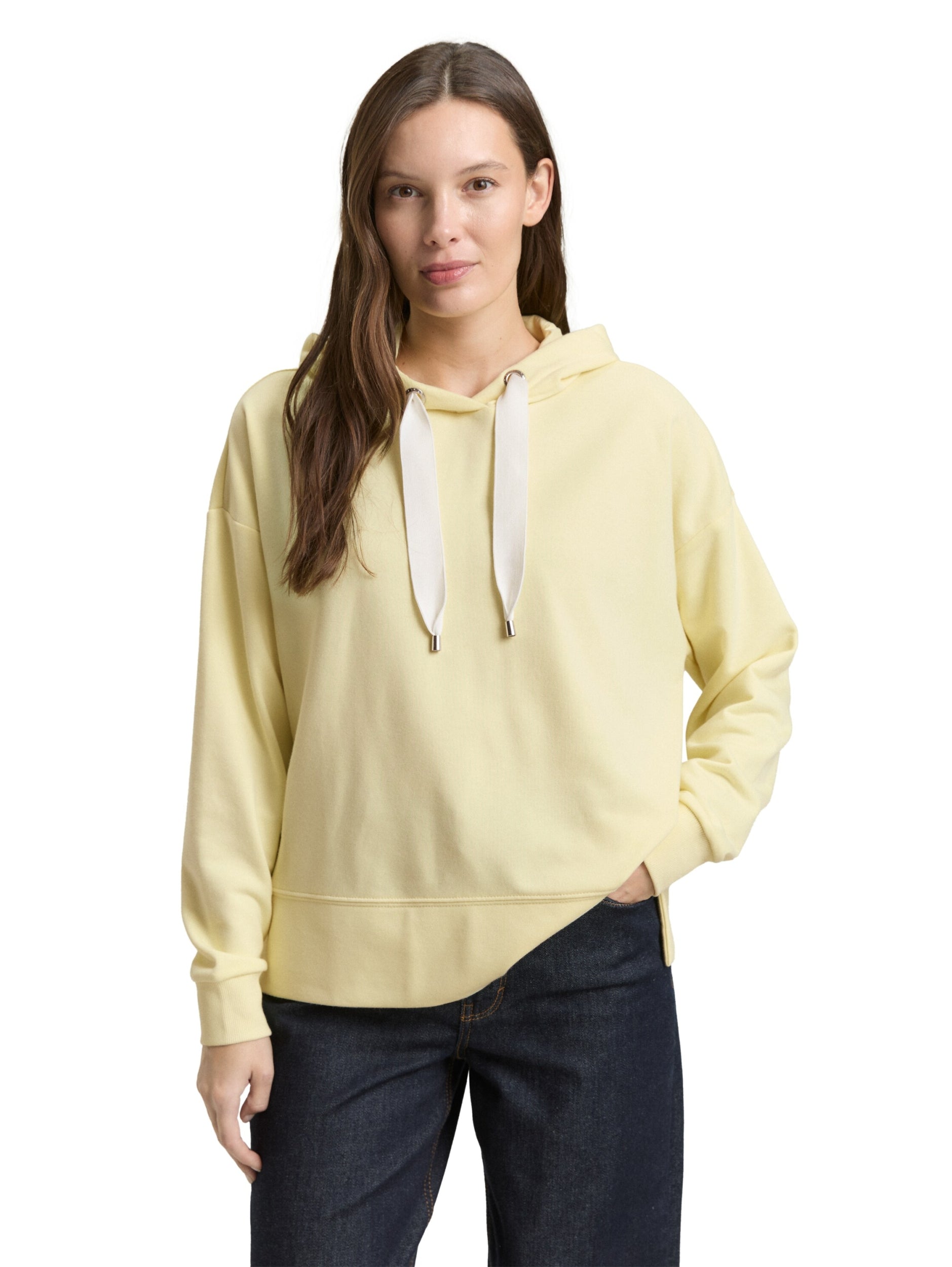 TOM TAILOR CASUAL WOMEN Sweatshirt hoodie w emboss Freizeitpullover TOM TAILOR CASUAL WOMEN