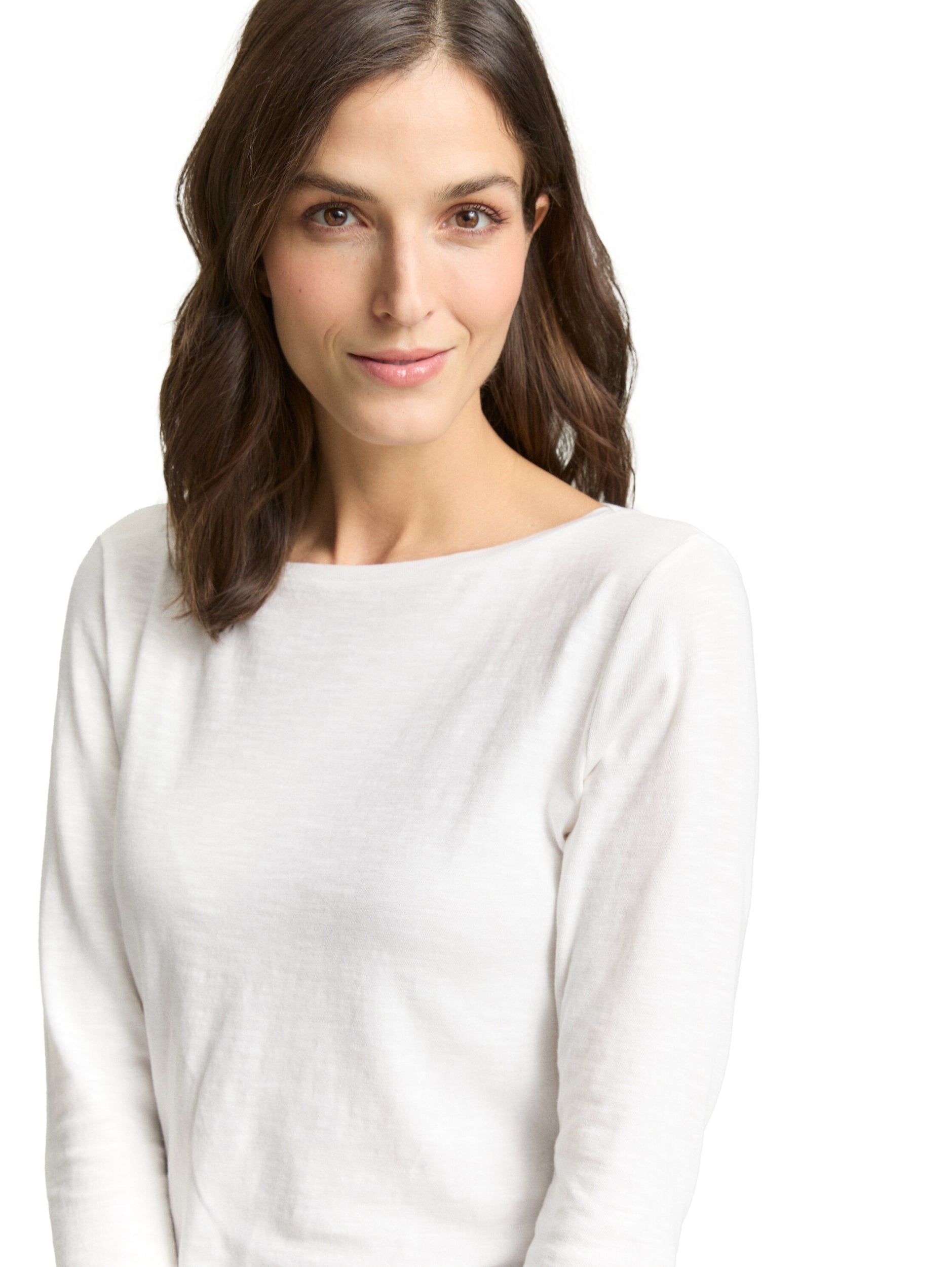 TOM TAILOR CASUAL WOMEN T-shirt logsleeve slub Freizeitshirts /-hemden TOM TAILOR CASUAL WOMEN