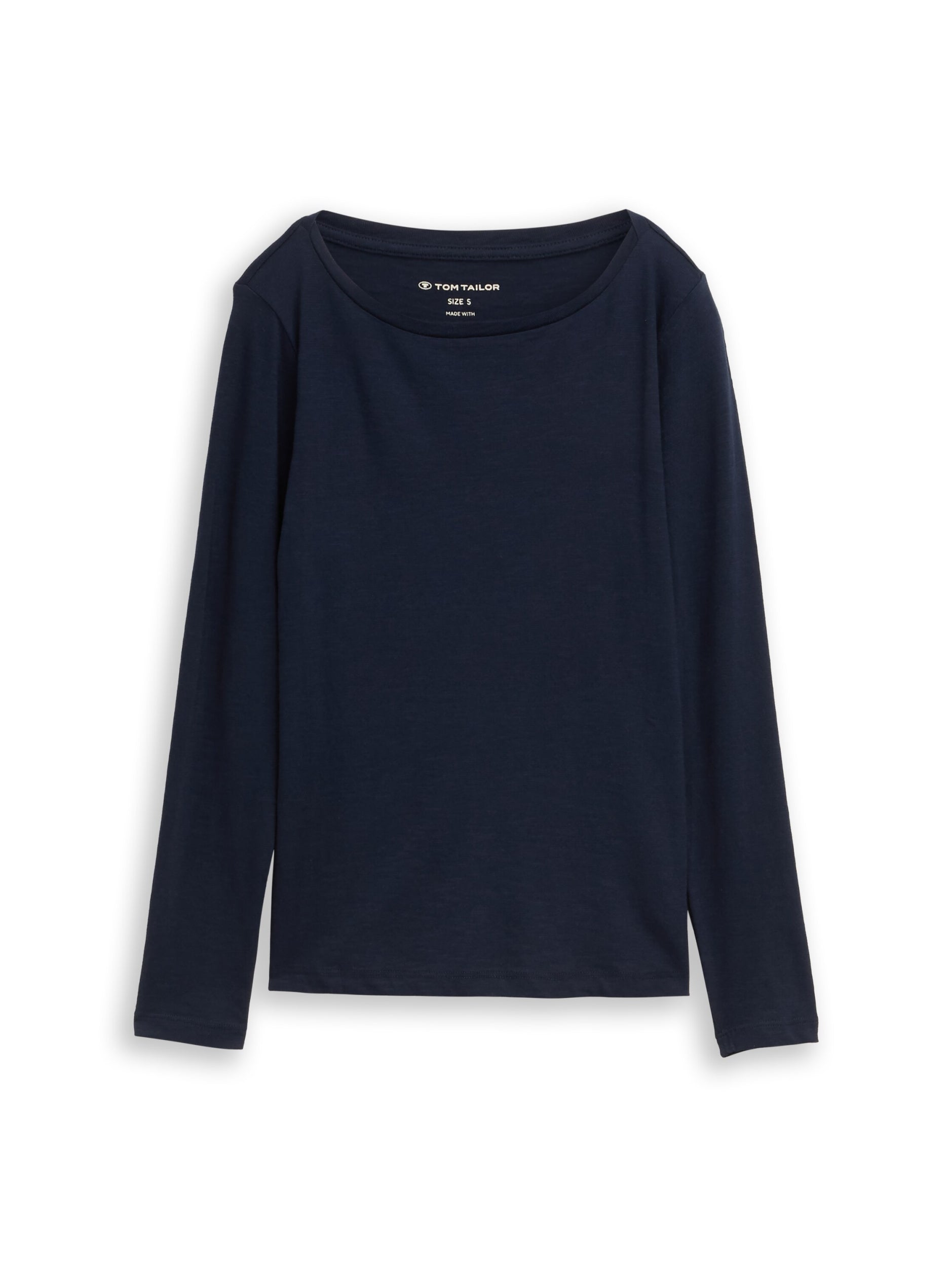 TOM TAILOR CASUAL WOMEN T-shirt logsleeve slub Freizeitshirts /-hemden TOM TAILOR CASUAL WOMEN 10668 S