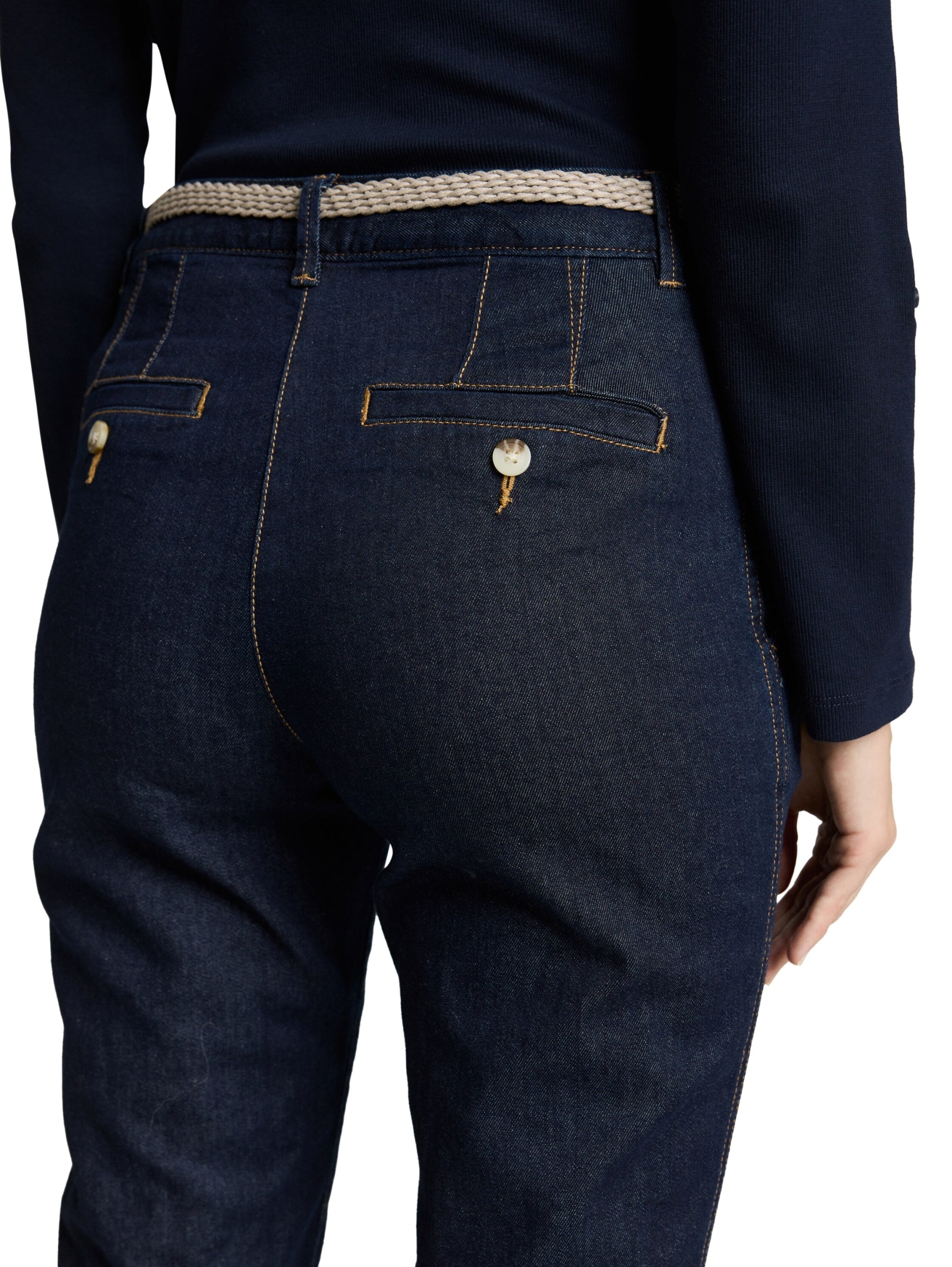 TOM TAILOR CASUAL WOMEN TTChino slim denim look Freizeithosen TOM TAILOR CASUAL WOMEN