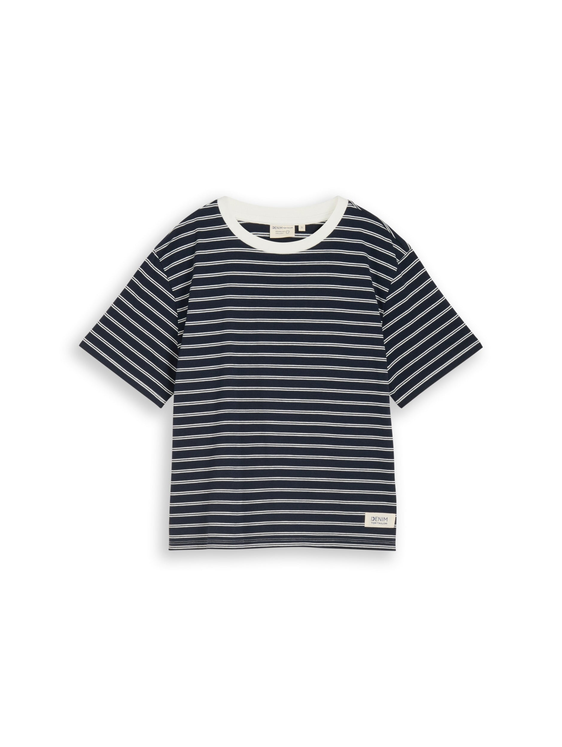 TOM TAILOR DENIM WOMEN boxy T-shirt Freizeitshirts /-blusen TOM TAILOR DENIM WOMEN 40124 XS