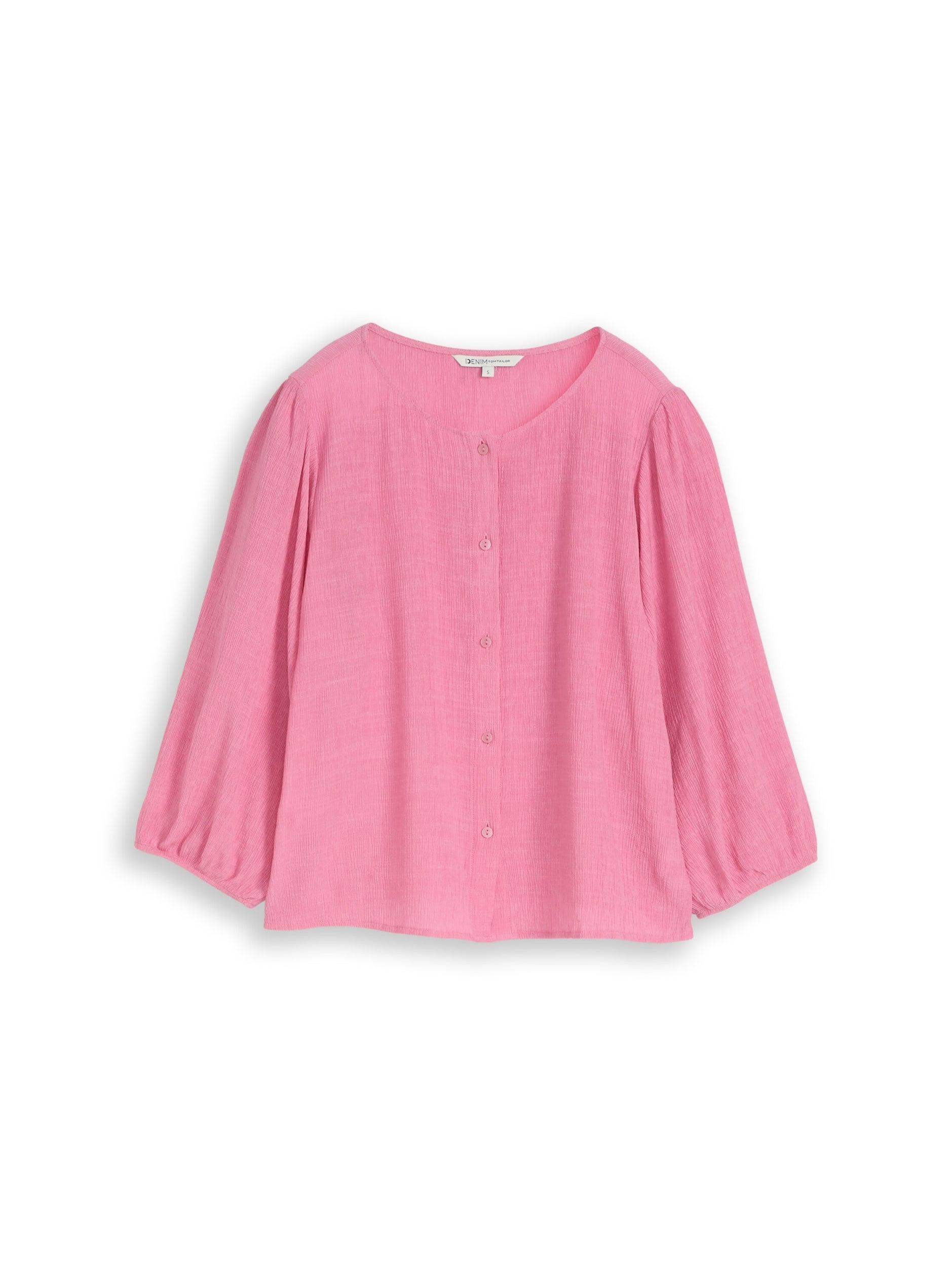 TOM TAILOR DENIM WOMEN feminine blouse with placket Freizeitshirts /-blusen TOM TAILOR DENIM WOMEN 14162 XS