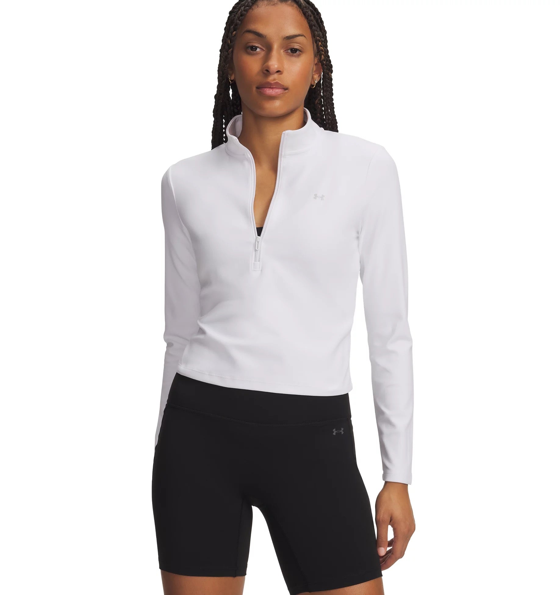 UNDER ARMOUR MOTION 1/2 ZIP Trainingsjacken UNDER ARMOUR WHITE XS