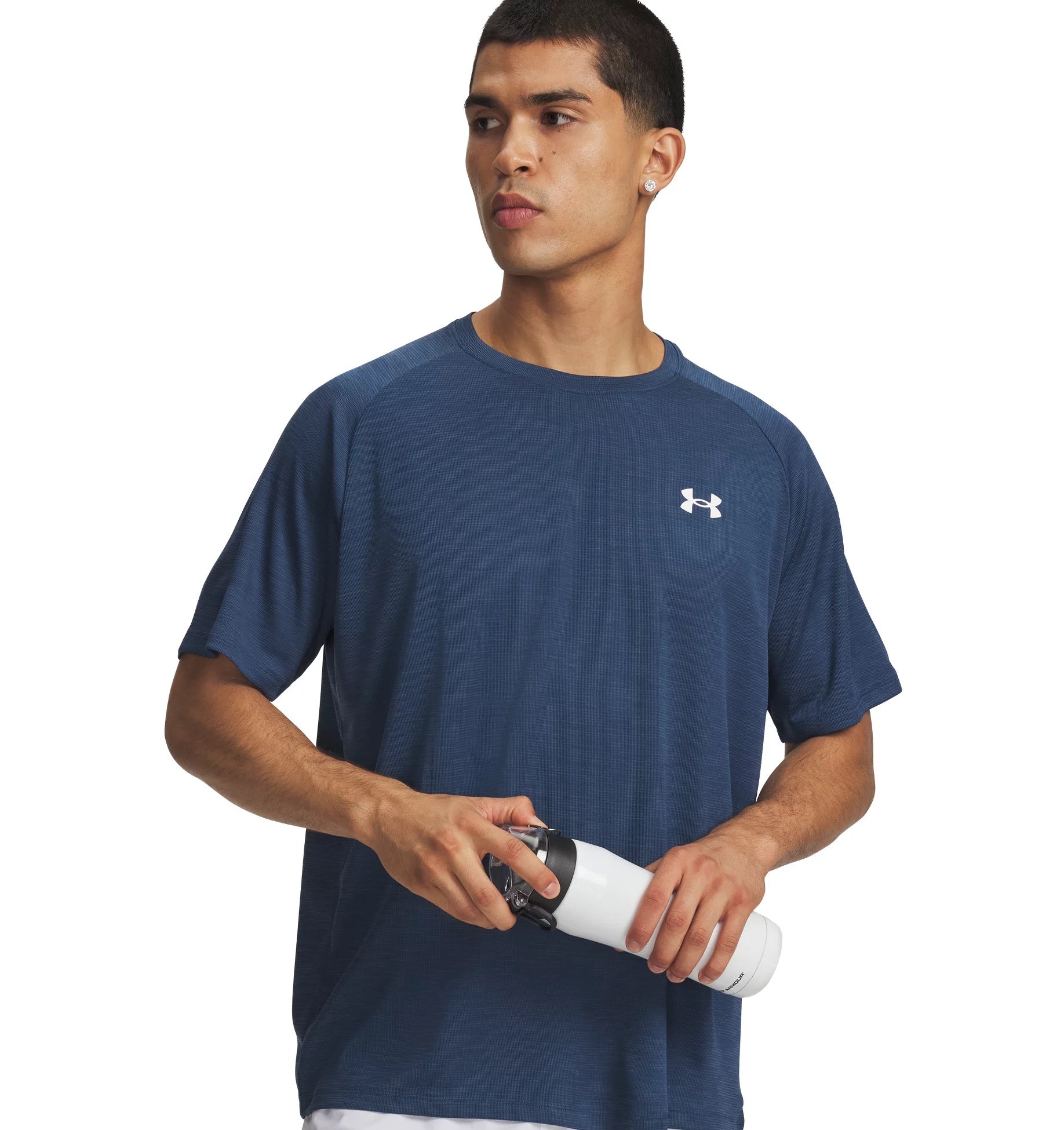 UNDER ARMOUR UA TECH TEXTURED SS Trainingsshirts UNDER ARMOUR 498 ADMIRAL S