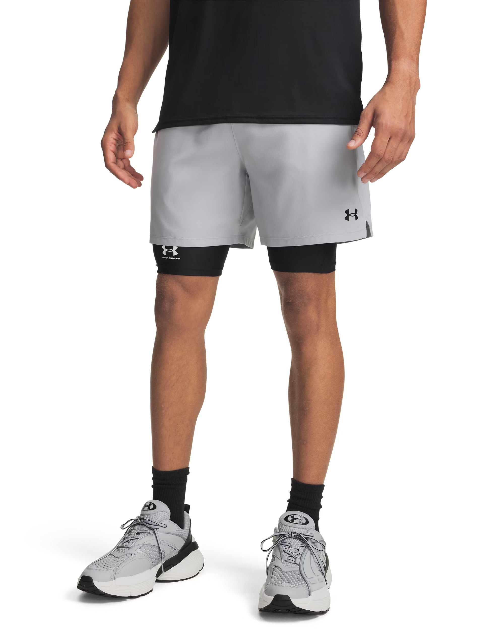 UNDER ARMOUR UA VANISH WOVEN SHORT DC Trainingshosen & Jogginghosen UNDER ARMOUR MOD GRAY S