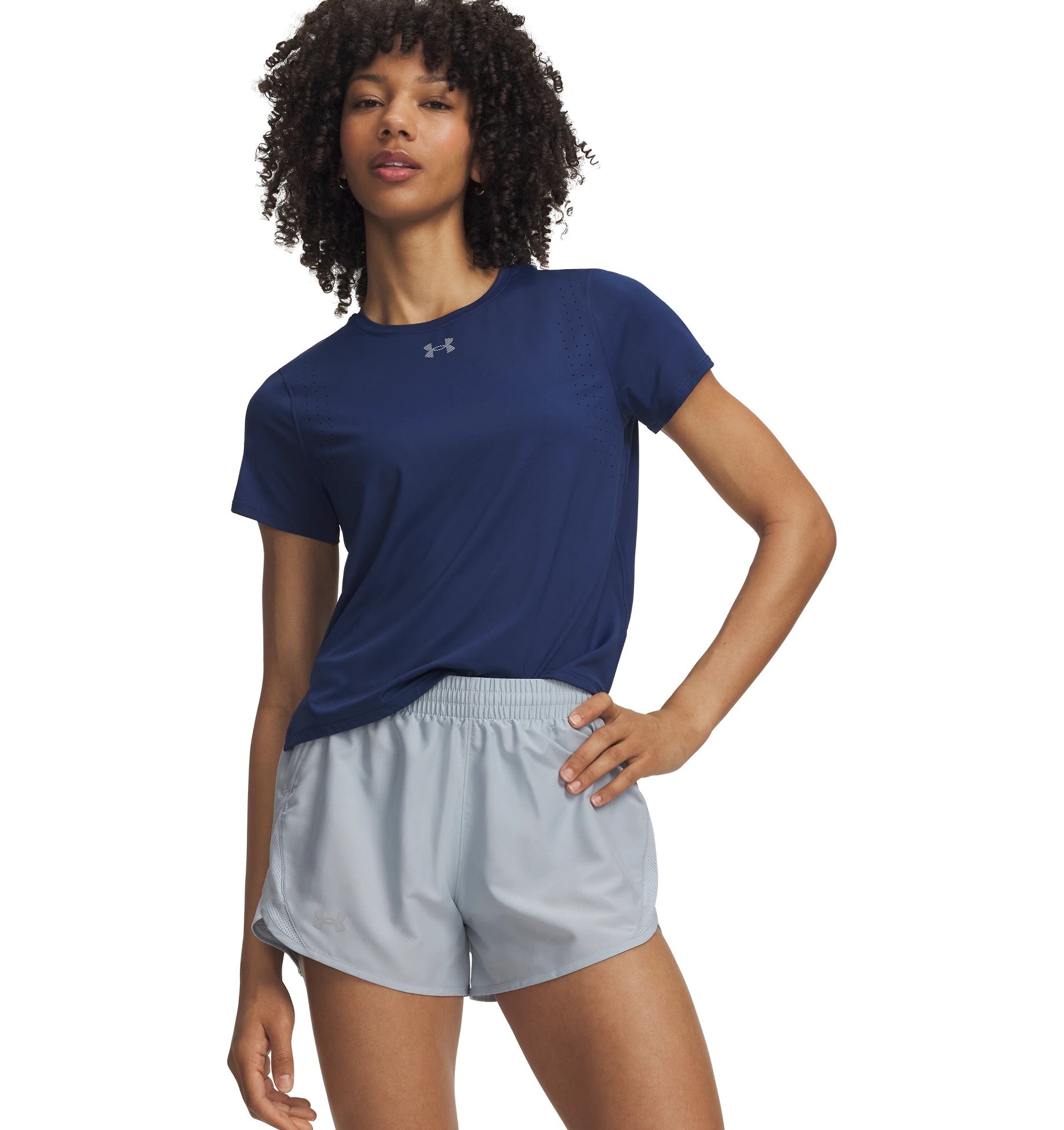 UNDER ARMOUR UA VELOCITI PRO SHORTSLEEVE Laufshirts UNDER ARMOUR BLACKOUT NAVY XS