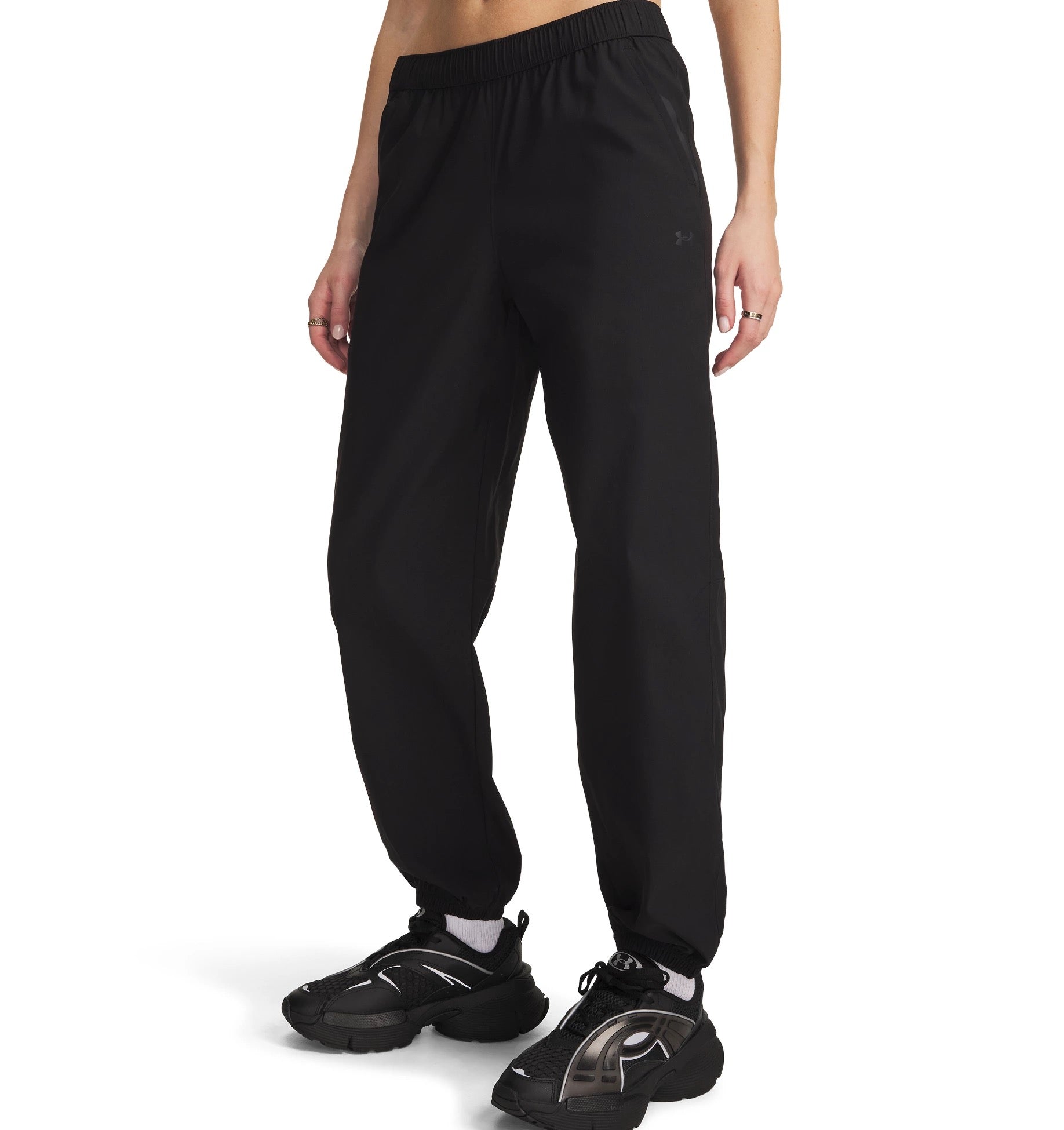 UNDER ARMOUR UNSTOPPABLE WVN JOGGER Trainingshosen & Jogginghosen UNDER ARMOUR 008 STEALTH GRAY XS