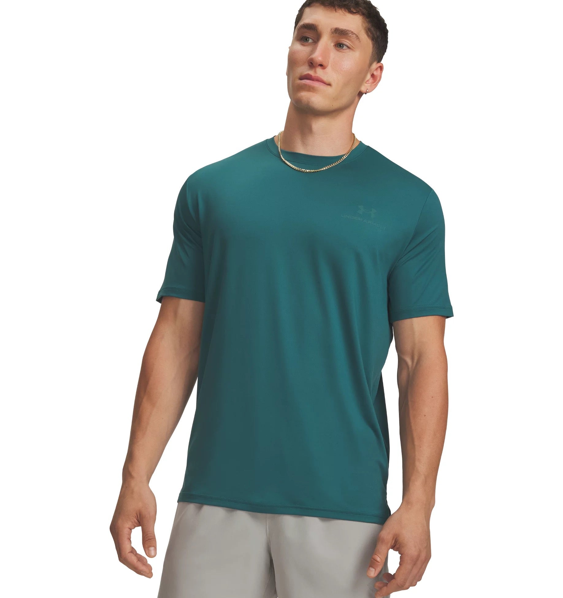 UNDER ARMOUR UA RUSH ENERGY SS Trainingsshirts UNDER ARMOUR RACK GREEN S