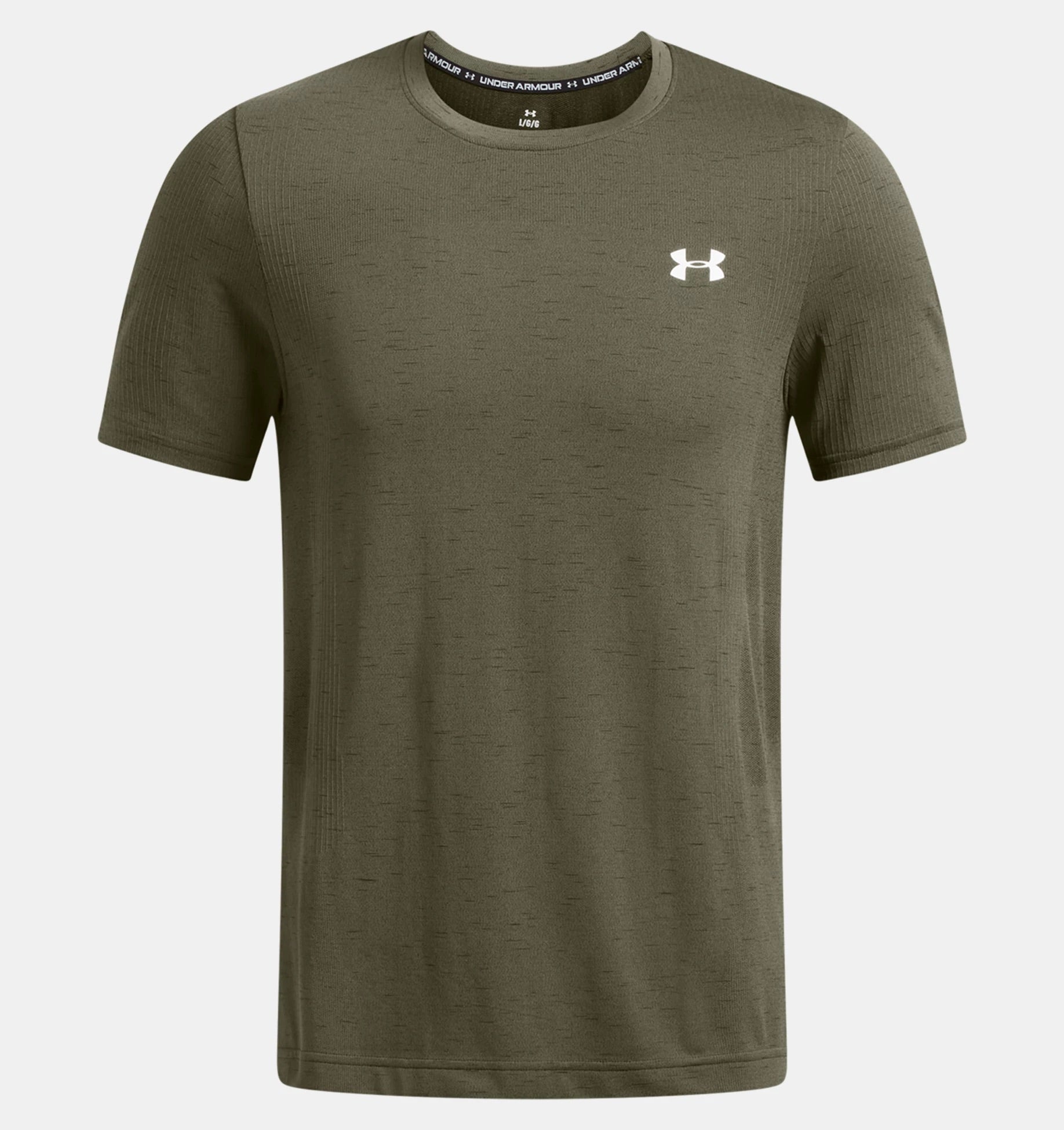 UNDER ARMOUR UA VANISH SEAMLESS SS Trainingsshirts UNDER ARMOUR MARINE OD GREEN S