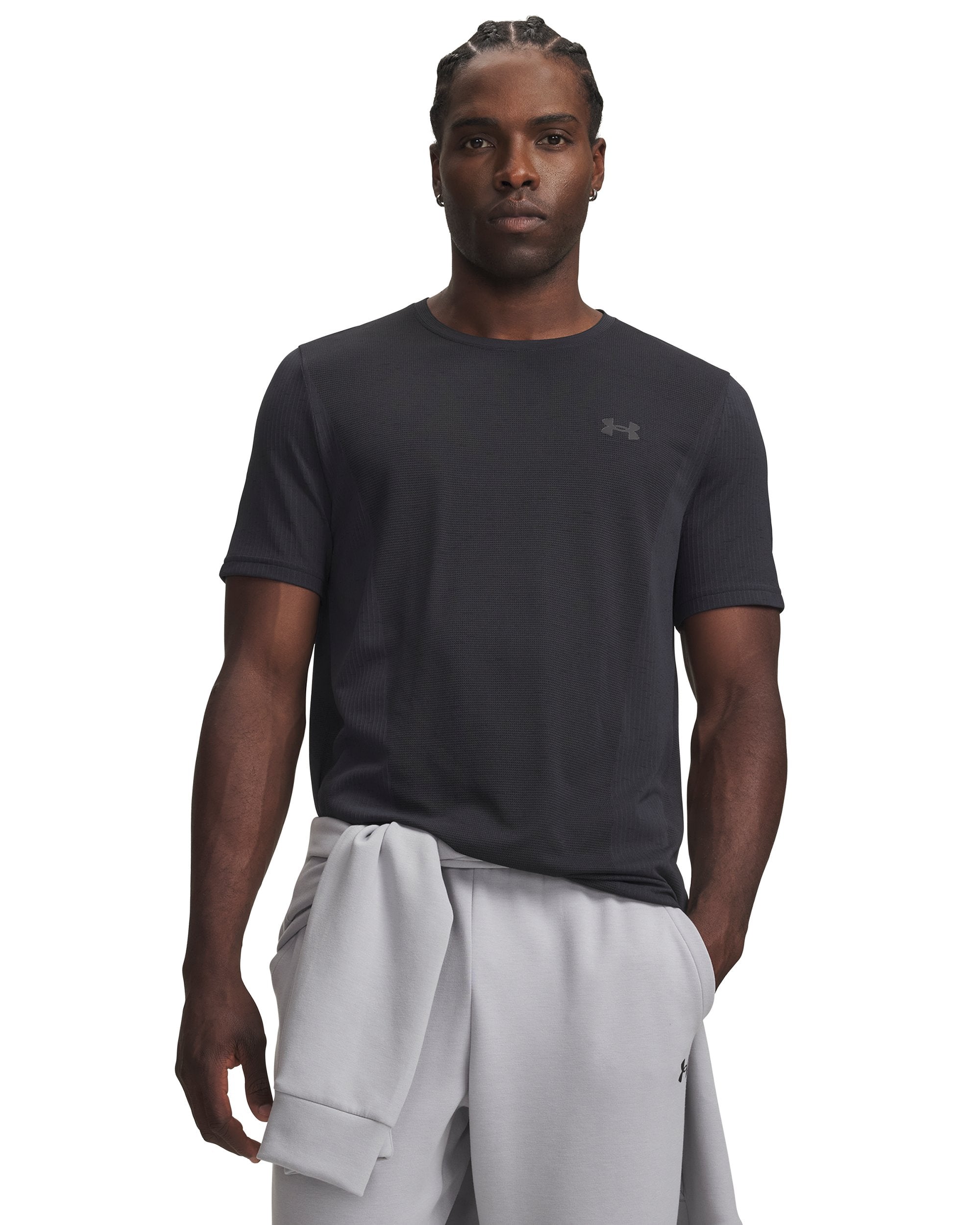 UNDER ARMOUR VANISH SEAMLESS SS Trainingsshirts UNDER ARMOUR 001-BLACK S