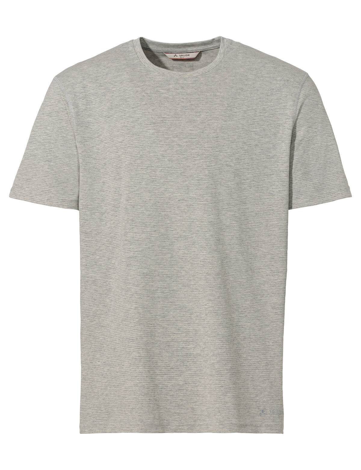 VAUDE Me Mineo Striped T-Shirt II Wandershirts /-hemden VAUDE pigeon grey S