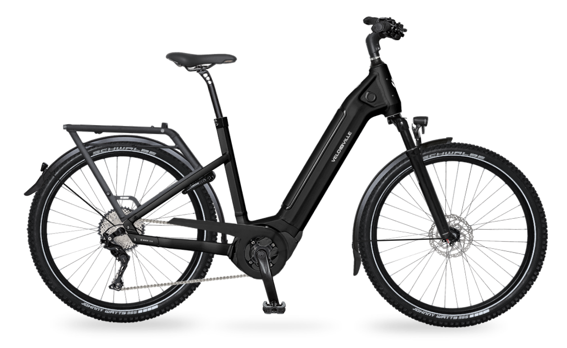 Velo de Ville SEB 990 27,5'' 11 Gg Shimano Cues E-Mountainbike VELO DE VILLE Deep Black matt 48