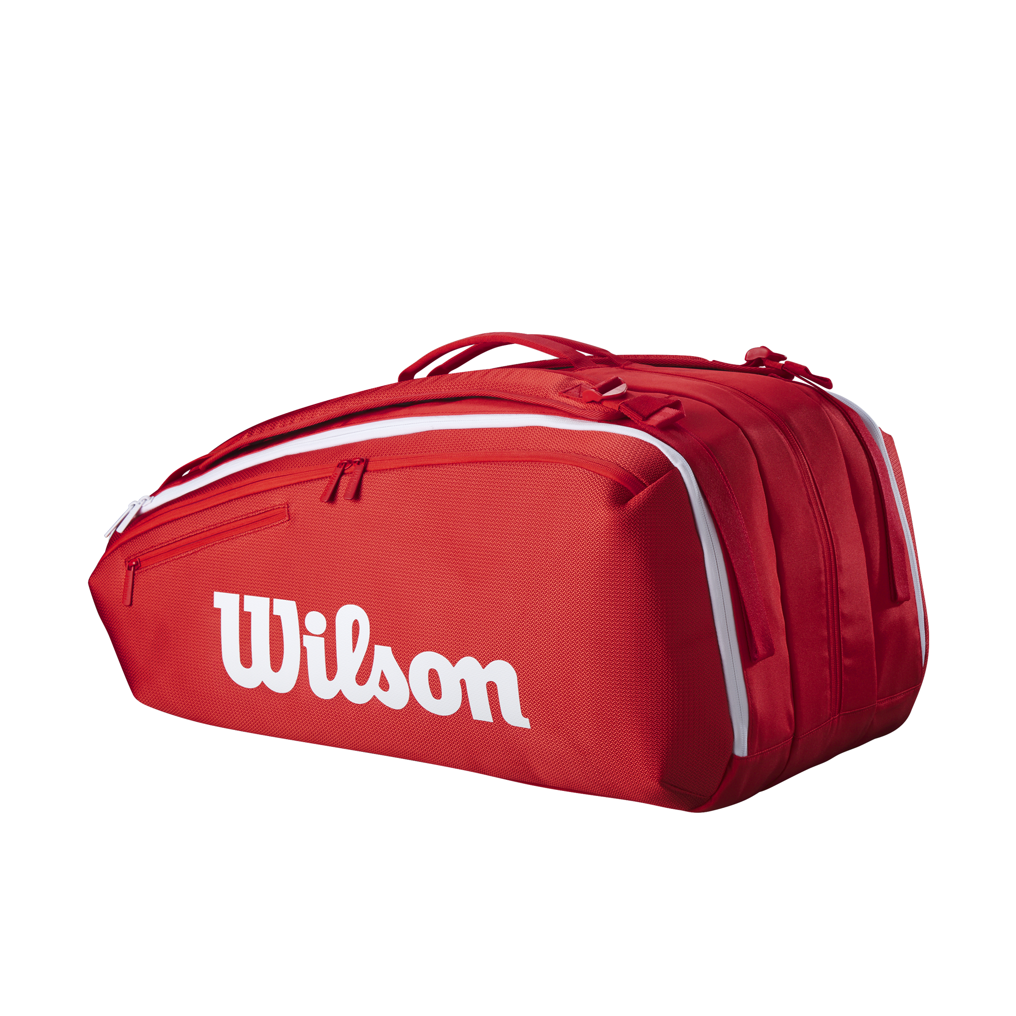 WILSON SUPER TOUR WILSON RED 15PK 2025 Red Tennistaschen & Rucksäcke WILSON