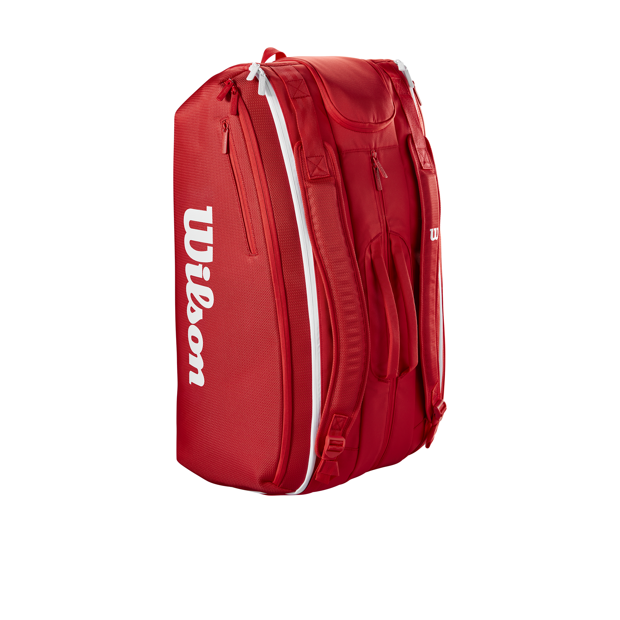 WILSON SUPER TOUR WILSON RED 15PK 2025 Red Tennistaschen & Rucksäcke WILSON