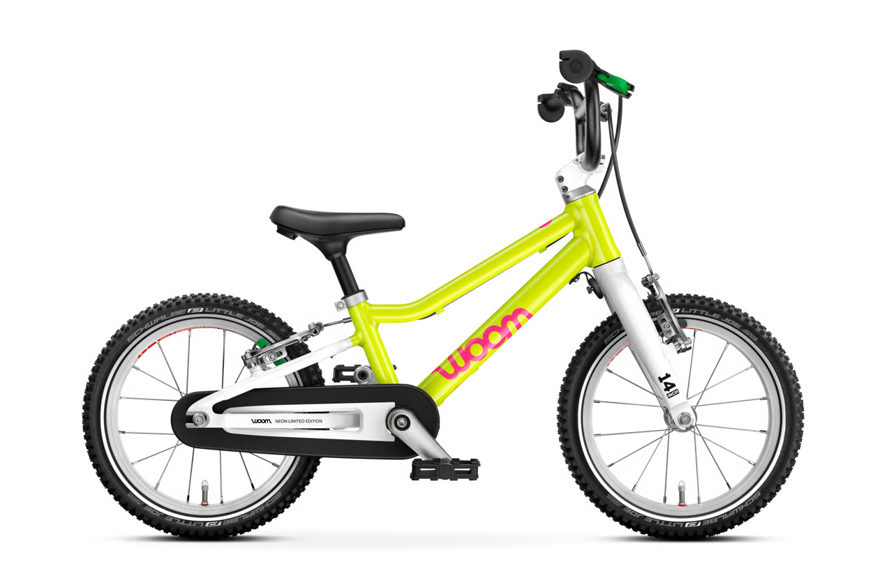 WOOM WOOM GO 2 Kinder-/ Jugendbike WOOM 5008 neon lime -