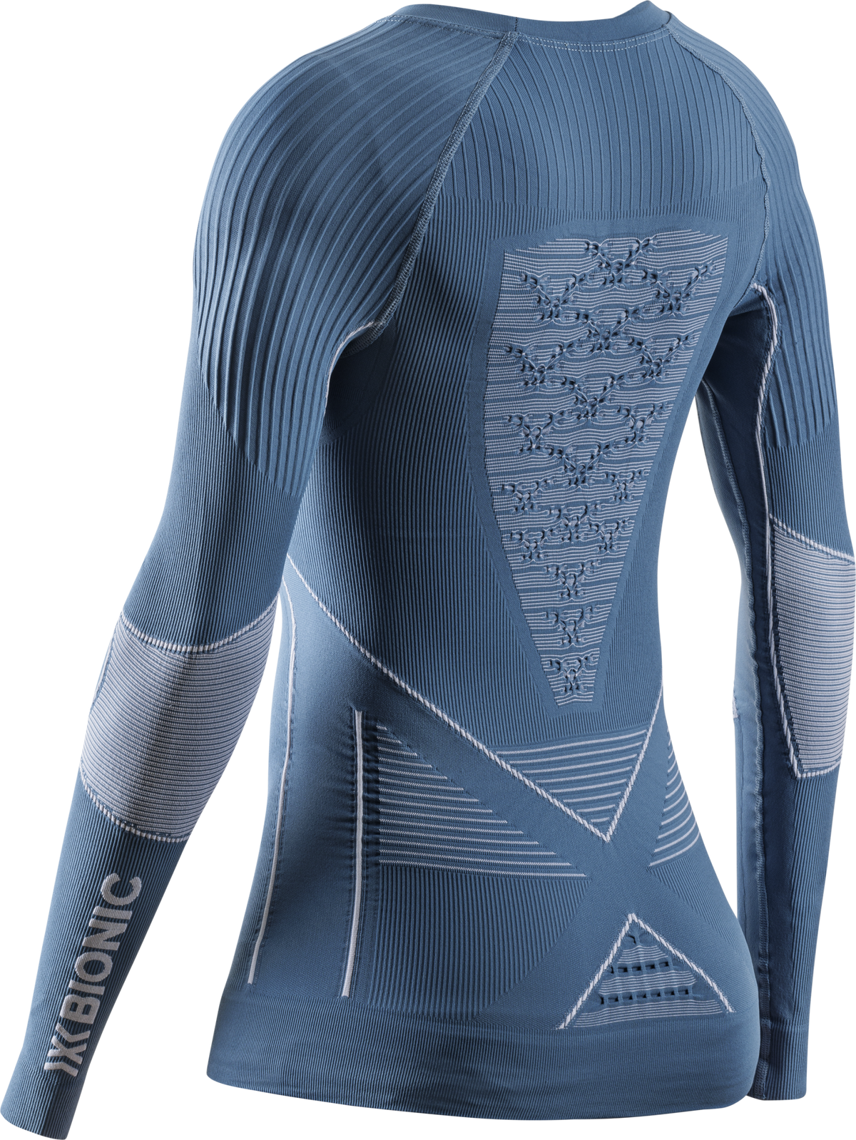 X-BIONIC Longsleeves A015 MINERAL BLUE/ARCTIC WHITE Unterhemden X-BIONIC