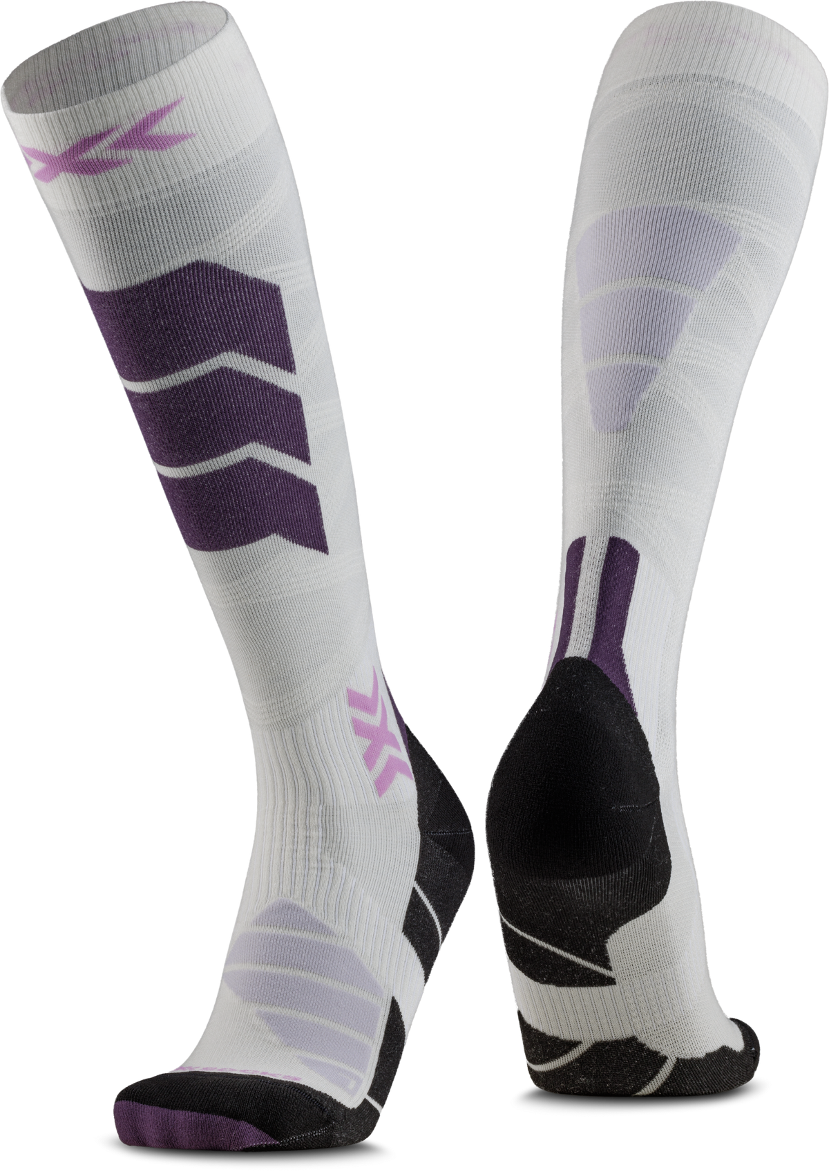 X-SOCKS SKI EXPERT SILK MERINO OTC Skisocken X-SOCKS X WHITE/LAVENDER 36-38