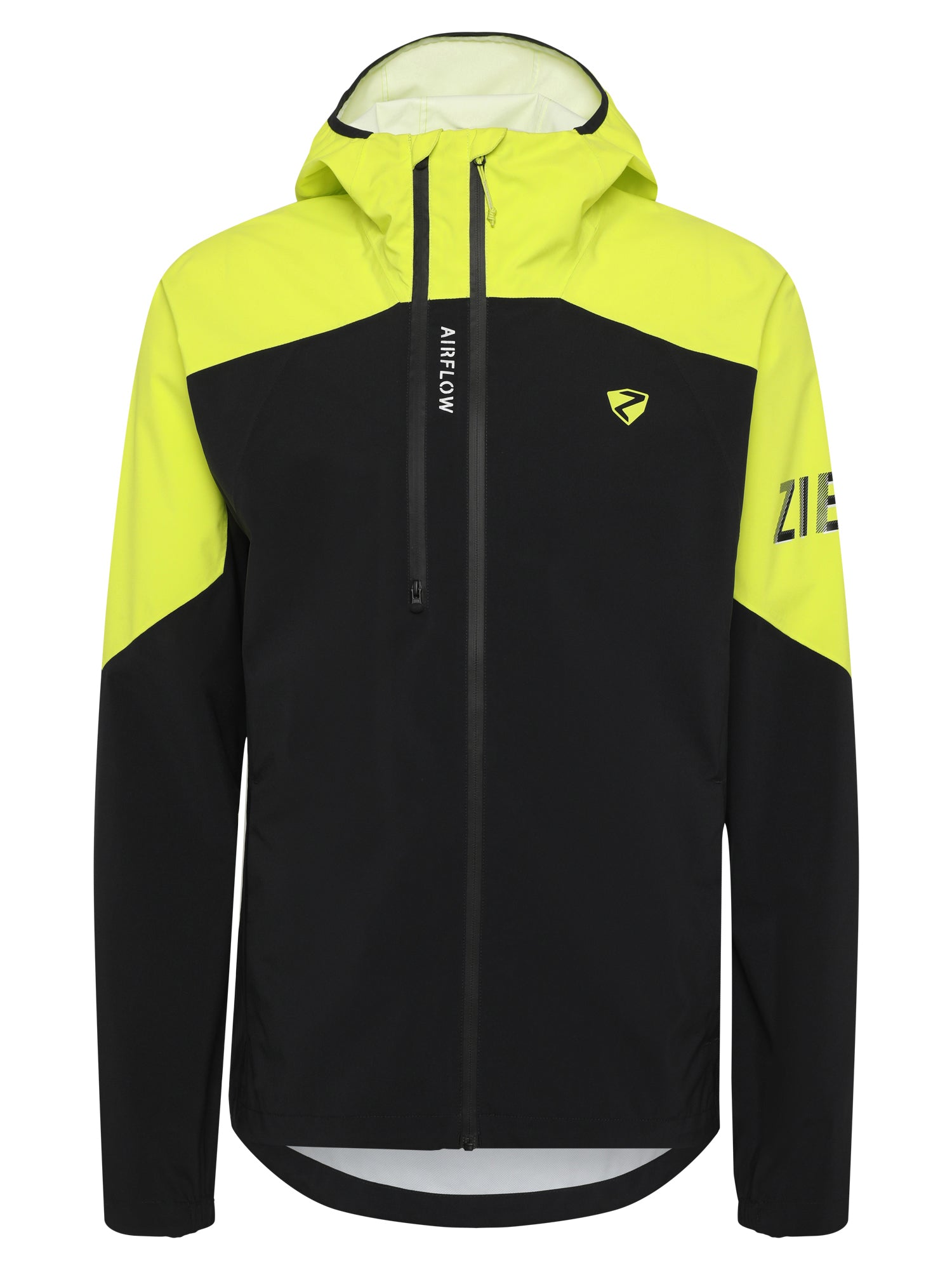 ZIENER NEMIL-Z jacket man ZIENER black.bitter lemon 48