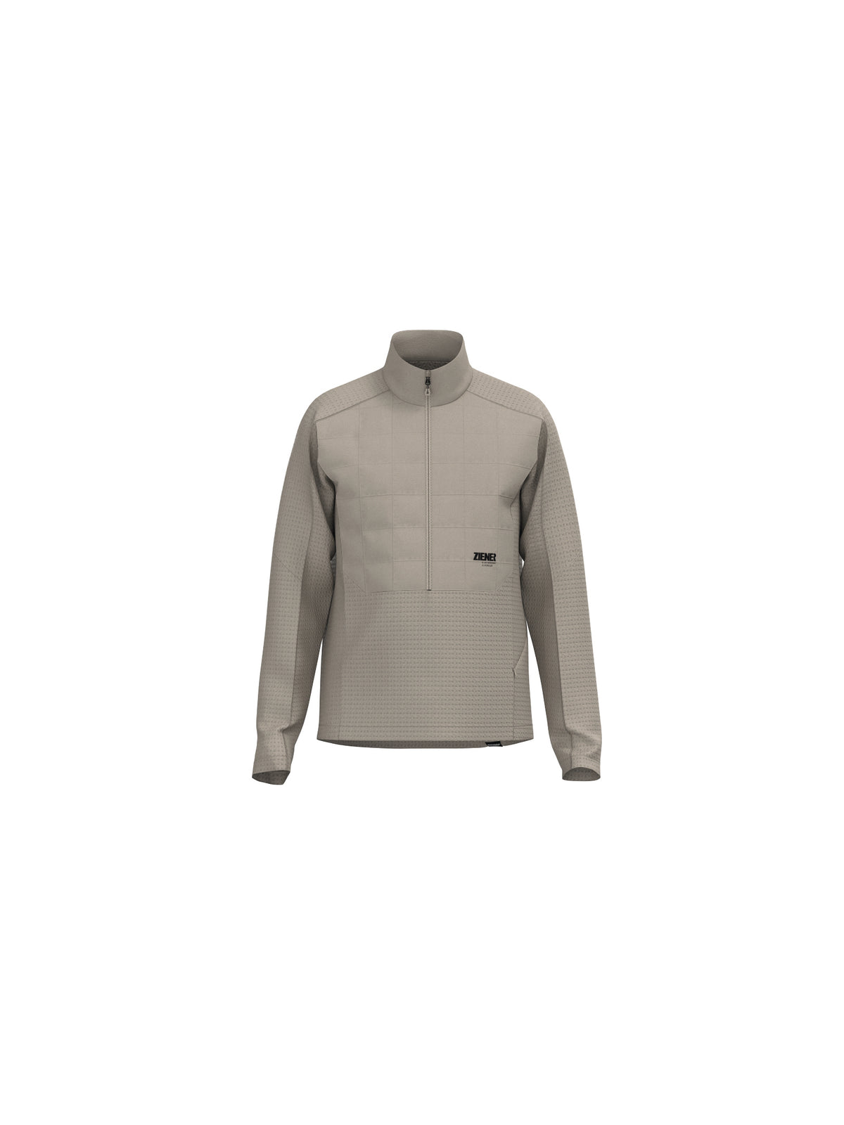 ZIENER RAFY-Z man midlayer man Skifleece ZIENER sandstone 48