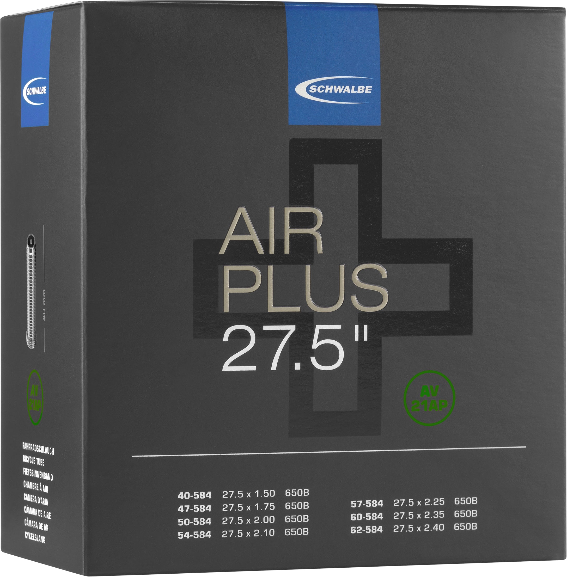 SCHWALBE AV21 Airplus 40/62-584 - Schläuche & Reifen SCHWALBE - 27.5